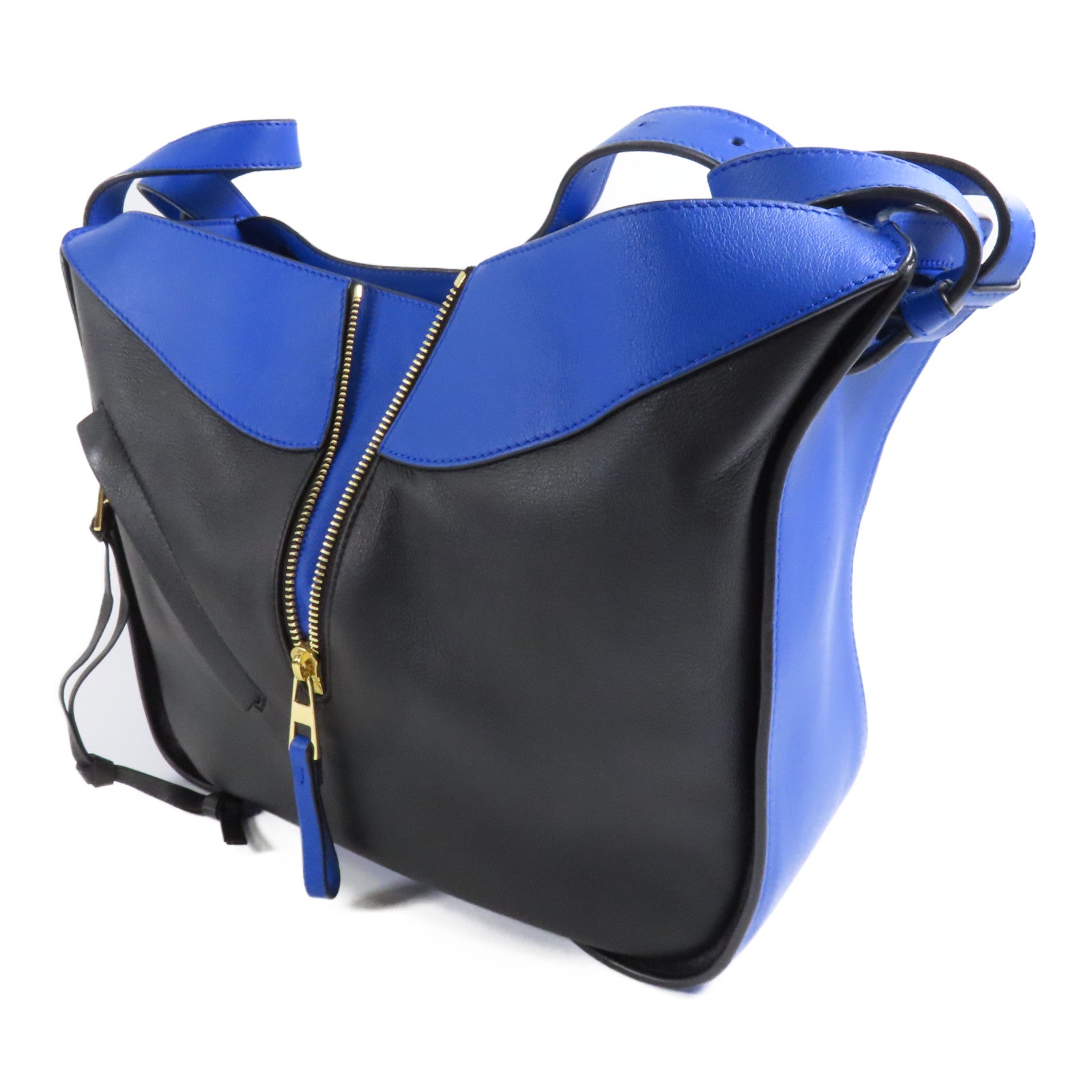 LOEWE 牛皮皮革Hammock Medium金扣手挽肩背兩用袋
