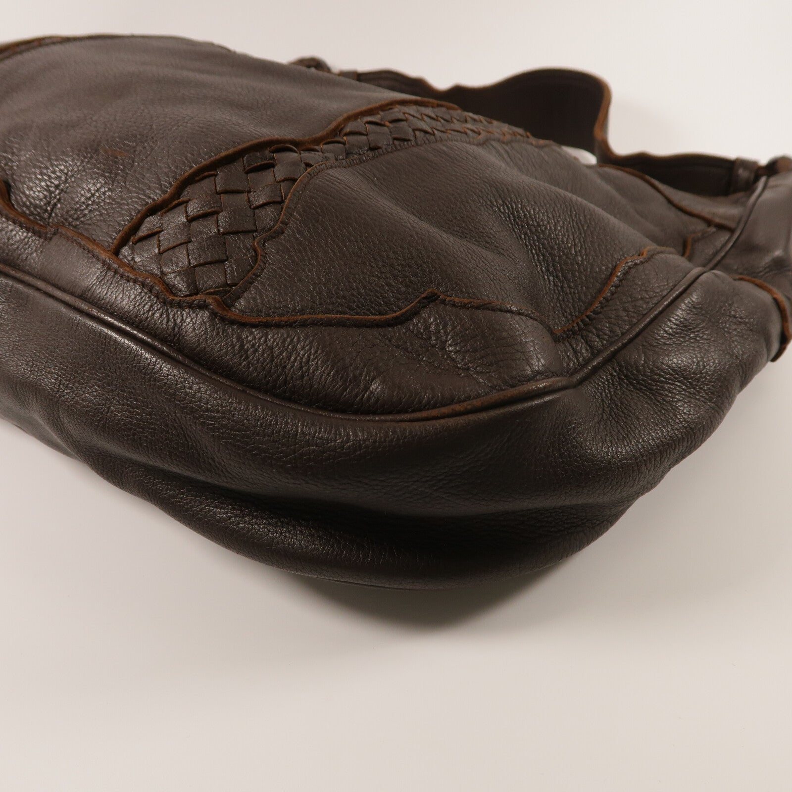 BOTTEGA VENETA 牛皮皮革Intrecciato Hobo手挽袋