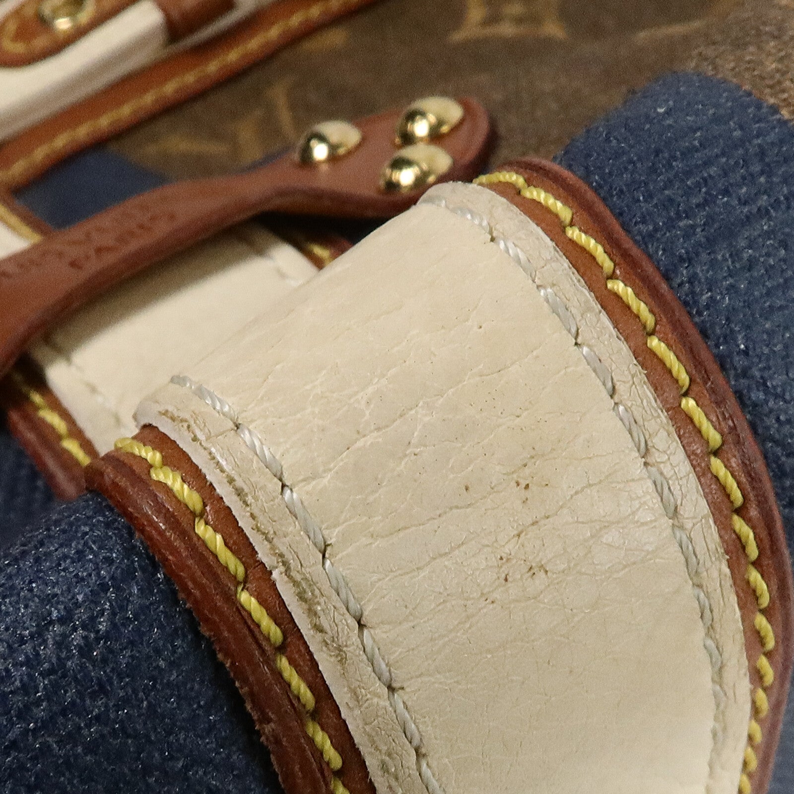 LOUIS VUITTON Monogram Tisse Sac Rayures GM手挽袋
