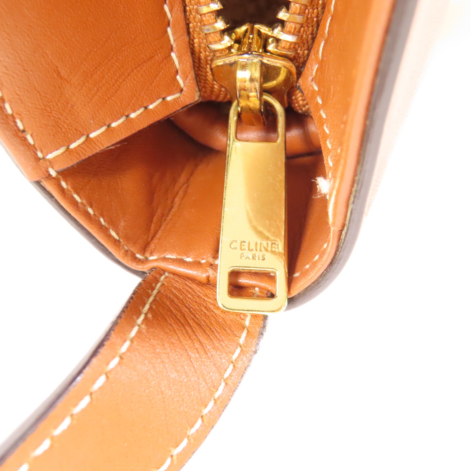CELINE 酒椰Crecy Bucket Bag金扣肩背袋