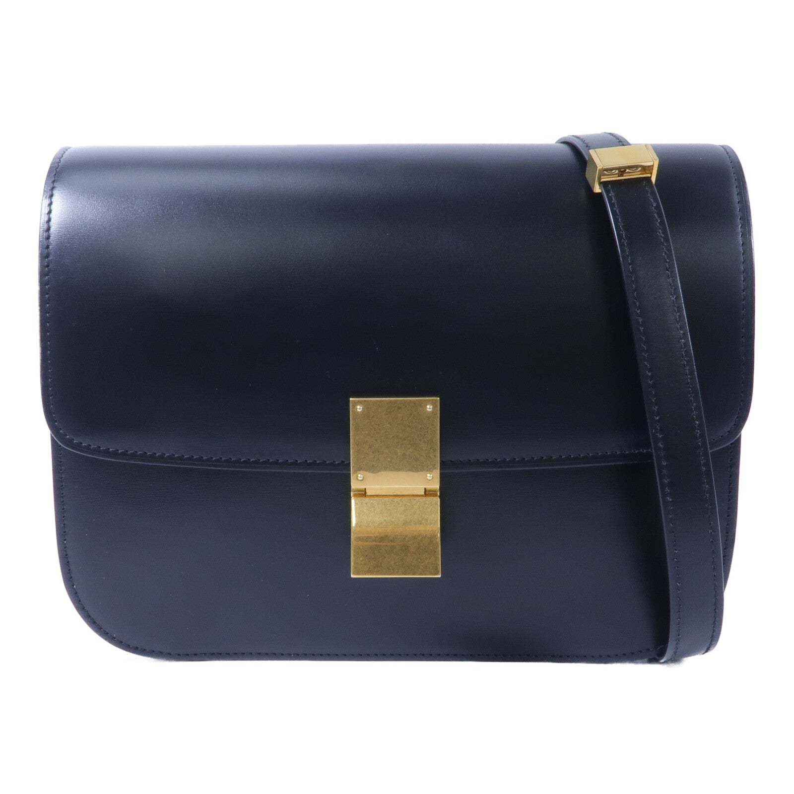 CELINE 牛皮皮革Classic Box Medium肩背袋