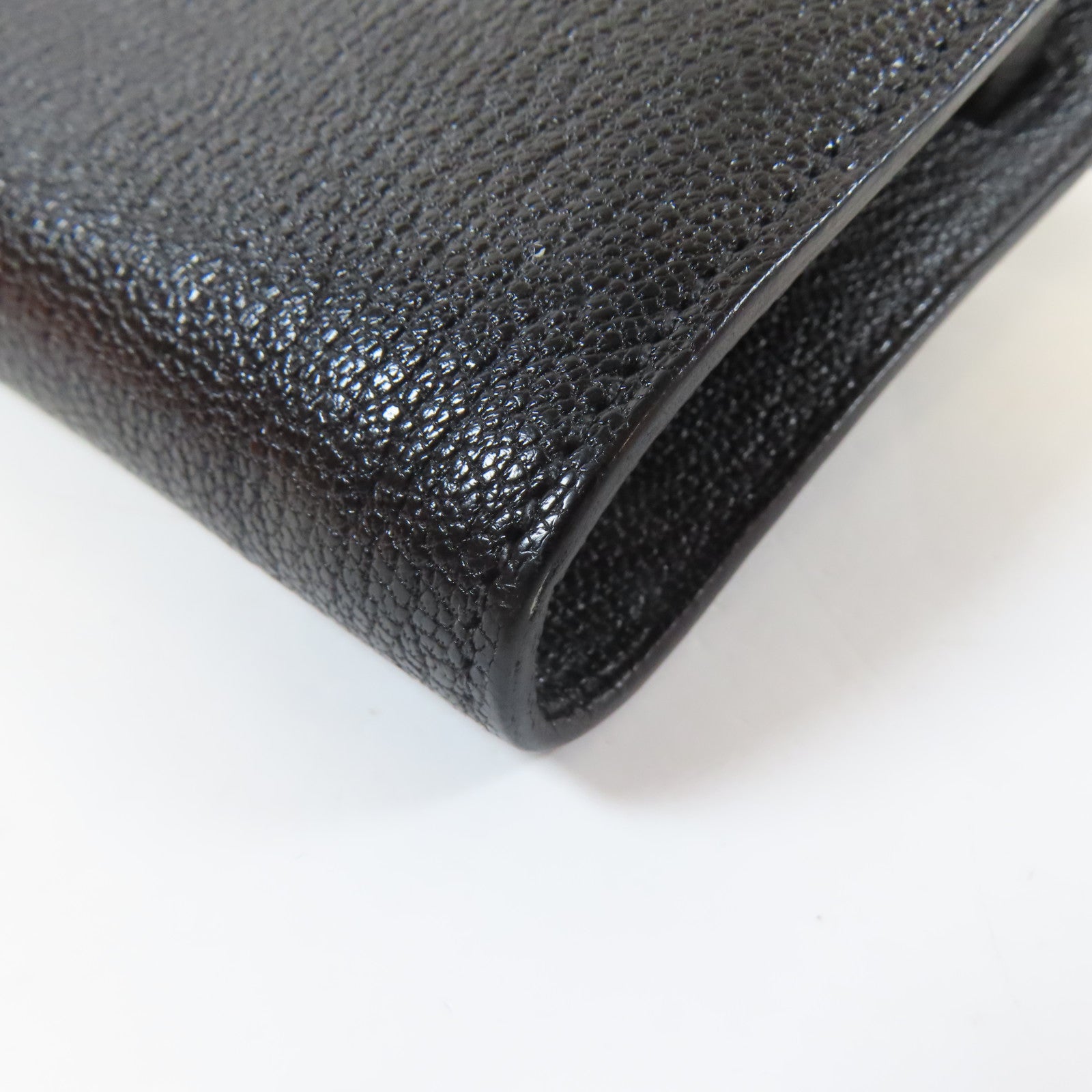HERMES Chevre皮革Kelly To Go金扣肩背袋Noir黑色