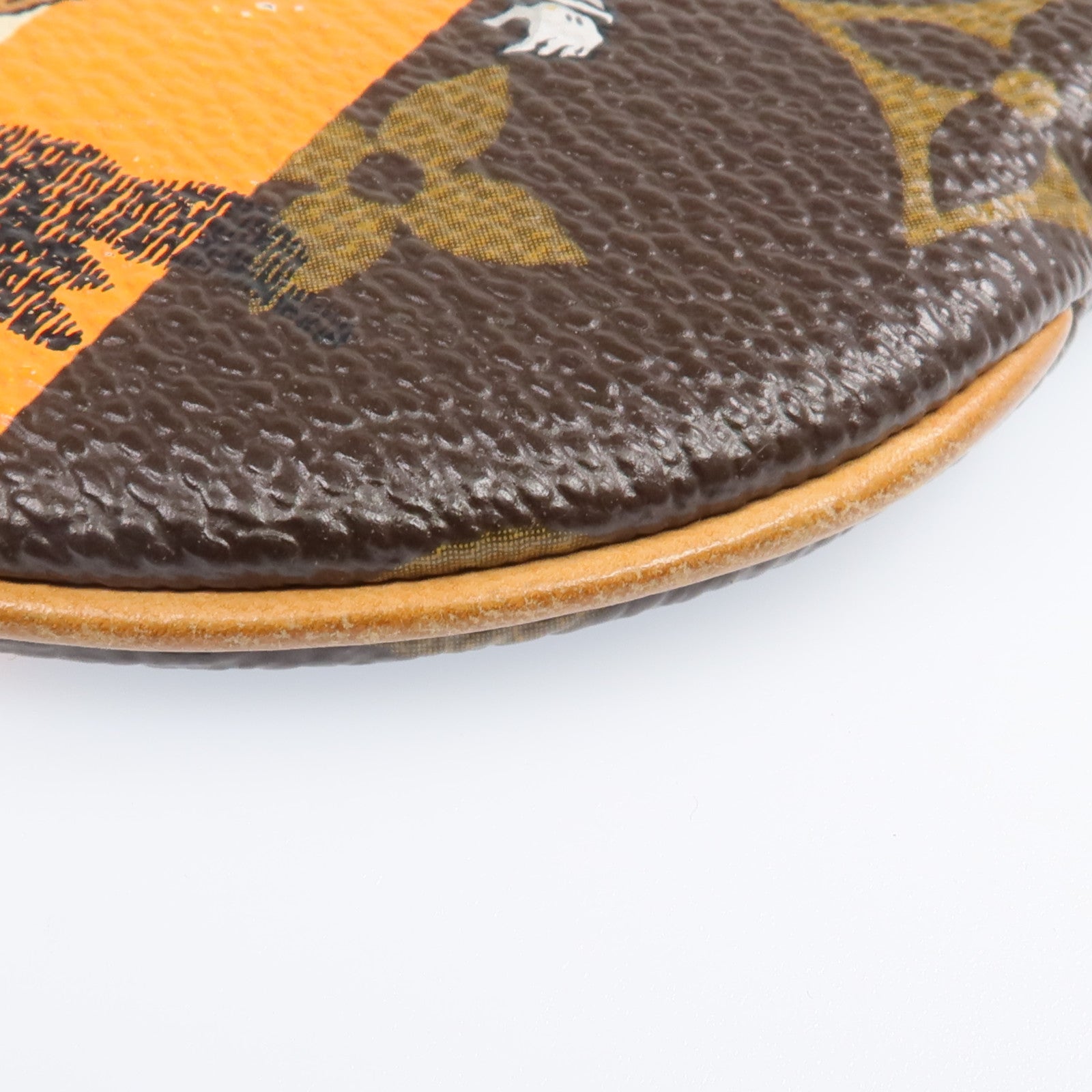 LOUIS VUITTON Monogram Groom Coin Case金扣零錢包