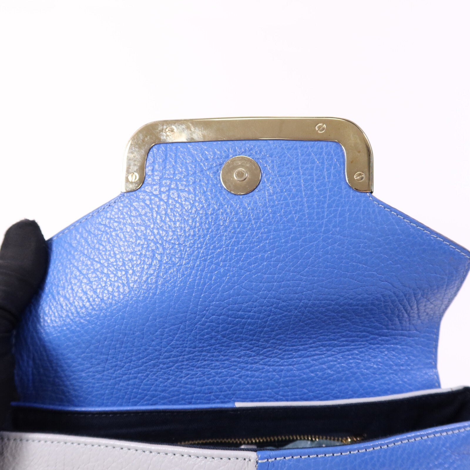 SEE BY CHLOE 牛皮皮革Shoulder Bag金扣肩背袋