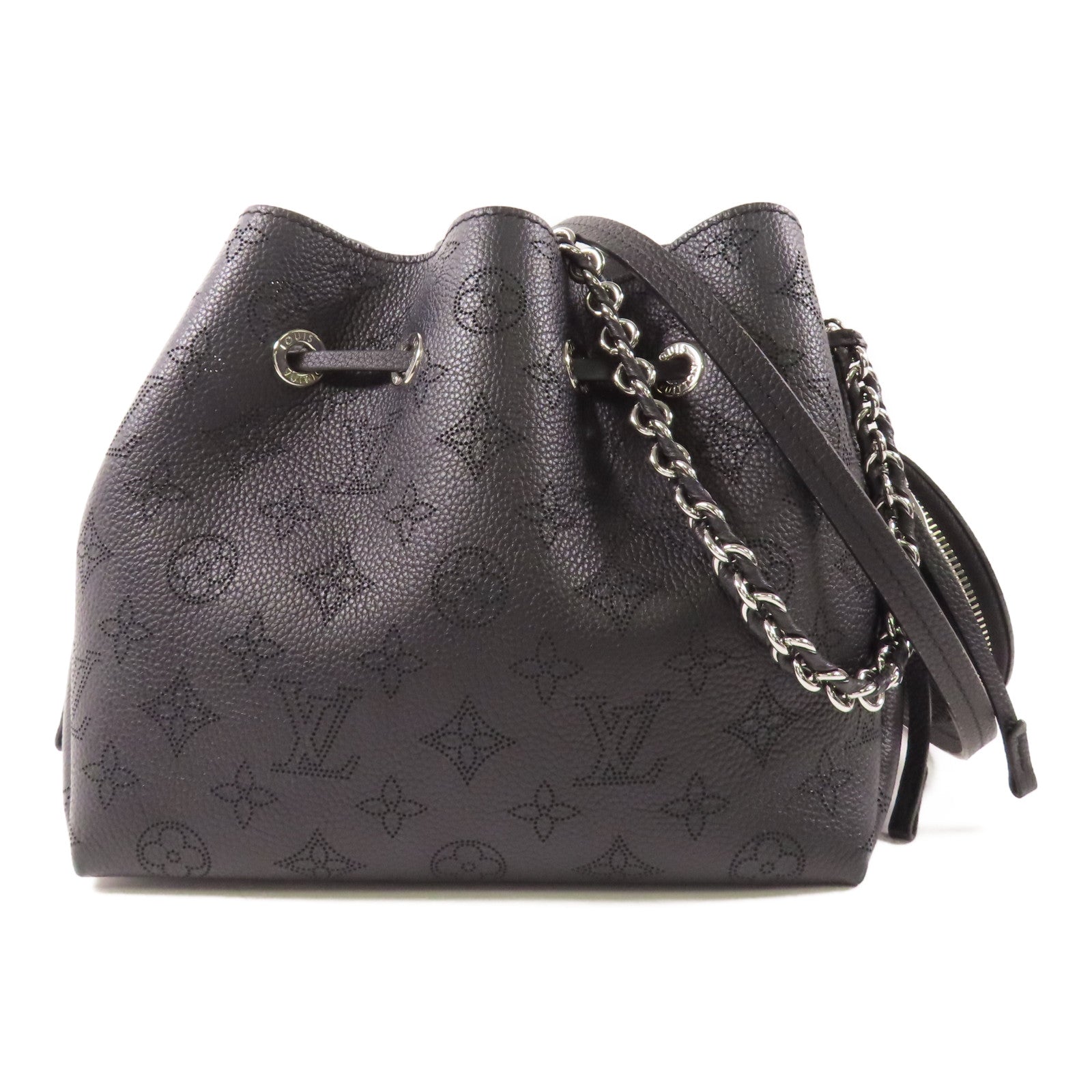 LOUIS VUITTON Mahina Bella銀扣手挽肩背兩用袋