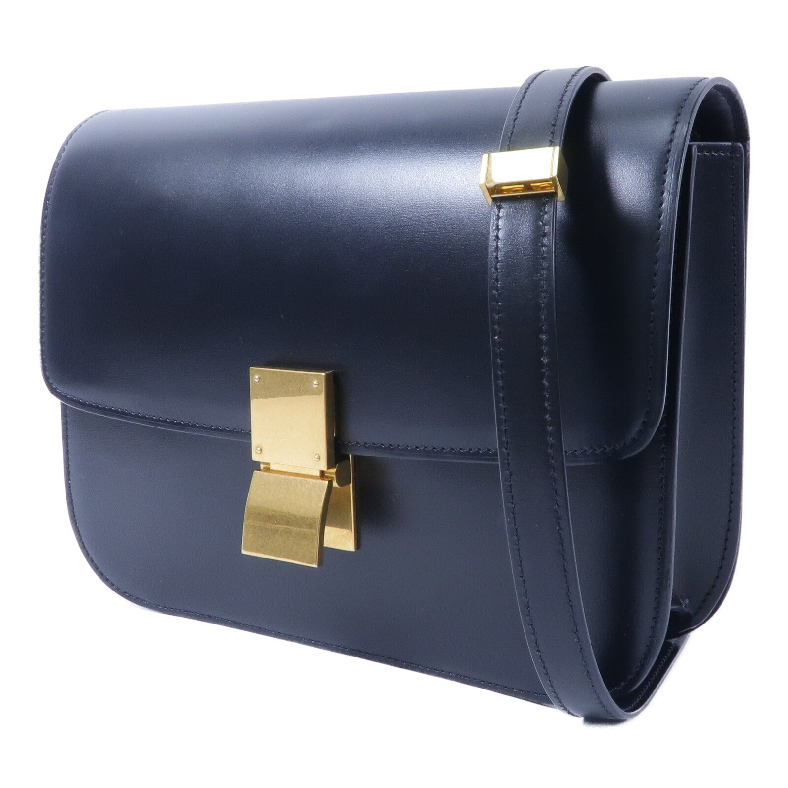 CELINE 牛皮皮革Classic Box Medium肩背袋
