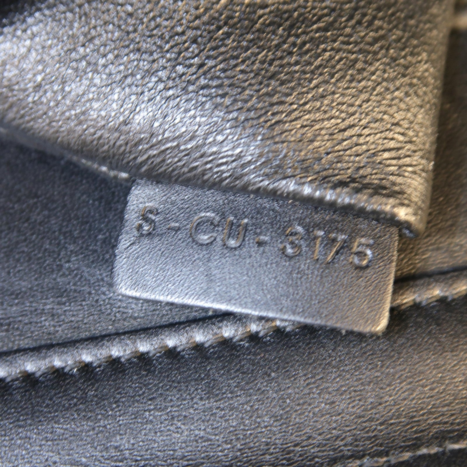 CELINE 牛皮皮革Luggage金扣手挽袋紅色/黑色