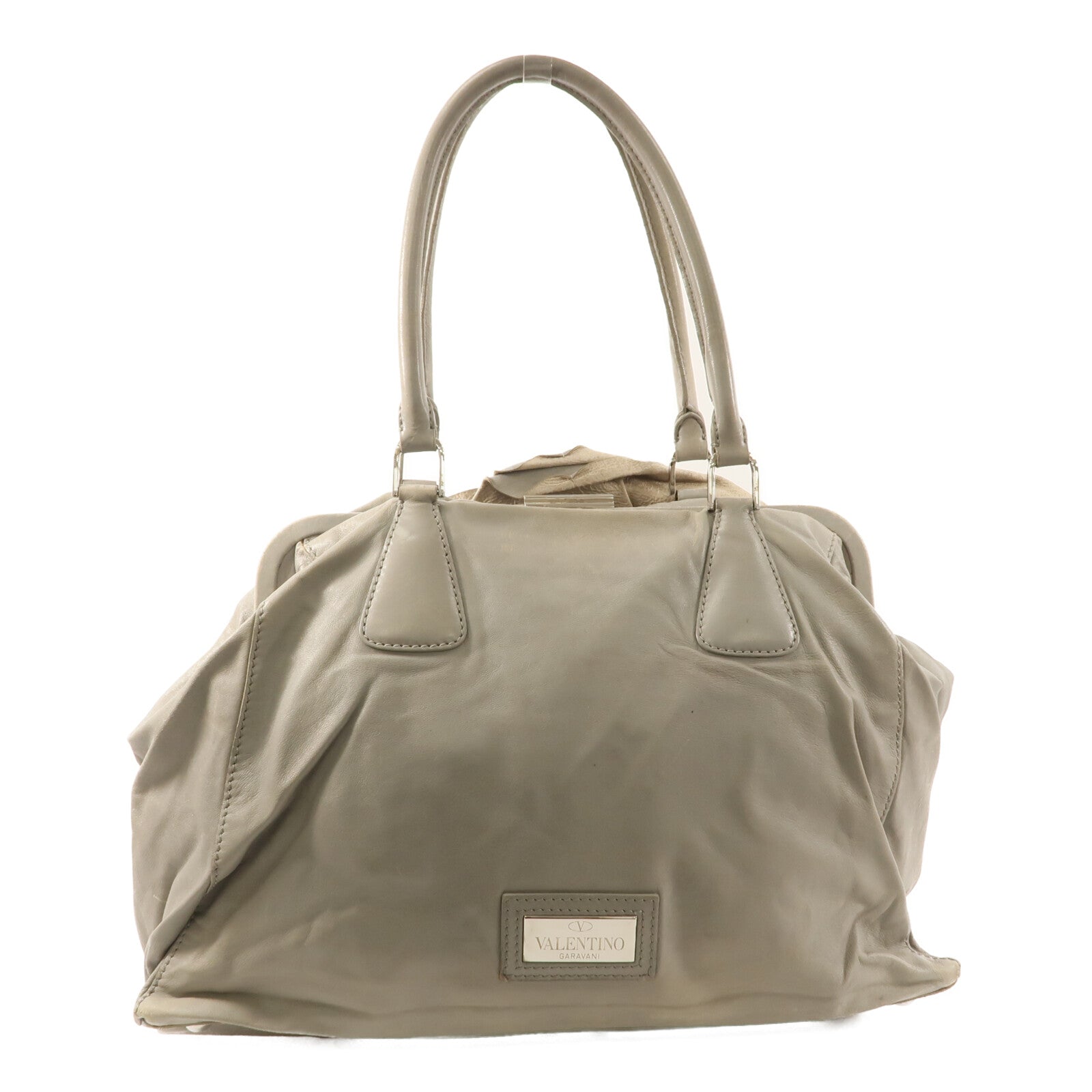 Valentino 牛皮皮革Hand Bag手挽袋