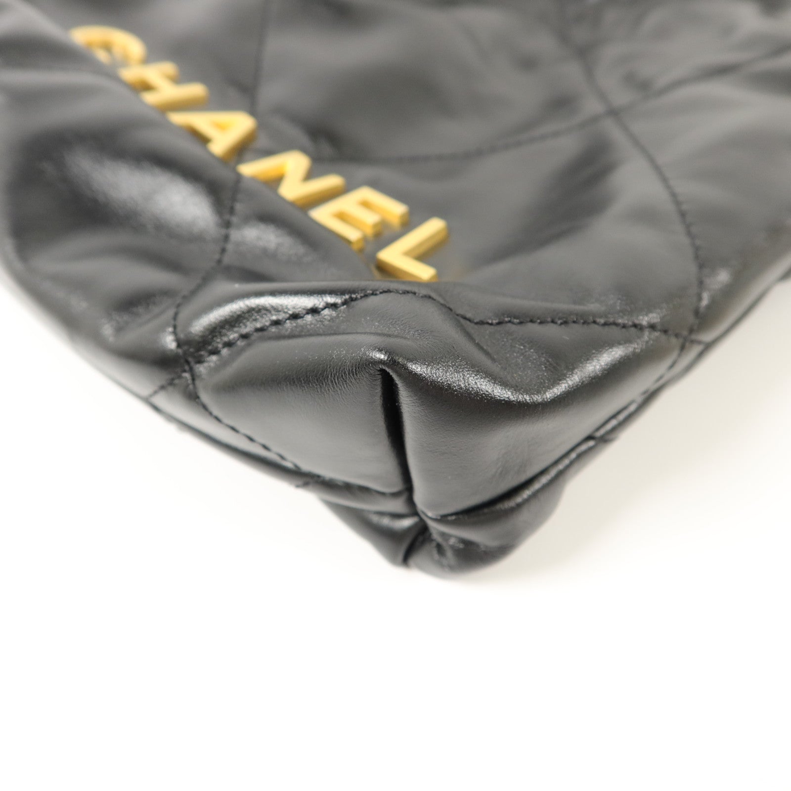 CHANEL 牛皮皮革Chanel 22 Mini手挽肩背兩用袋