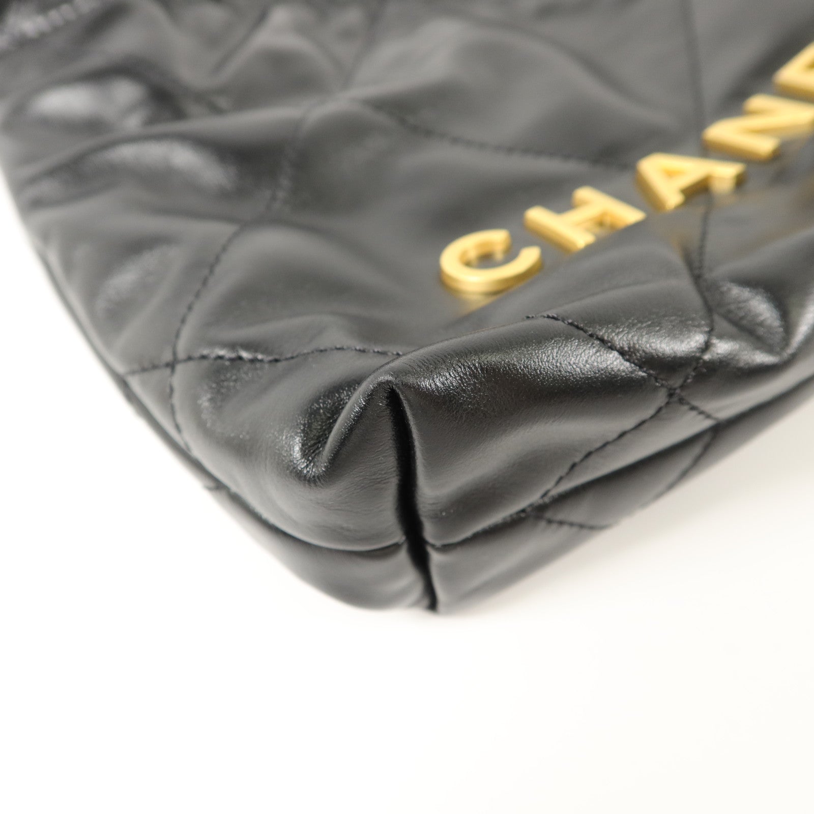 CHANEL 牛皮皮革Chanel 22 Mini手挽肩背兩用袋