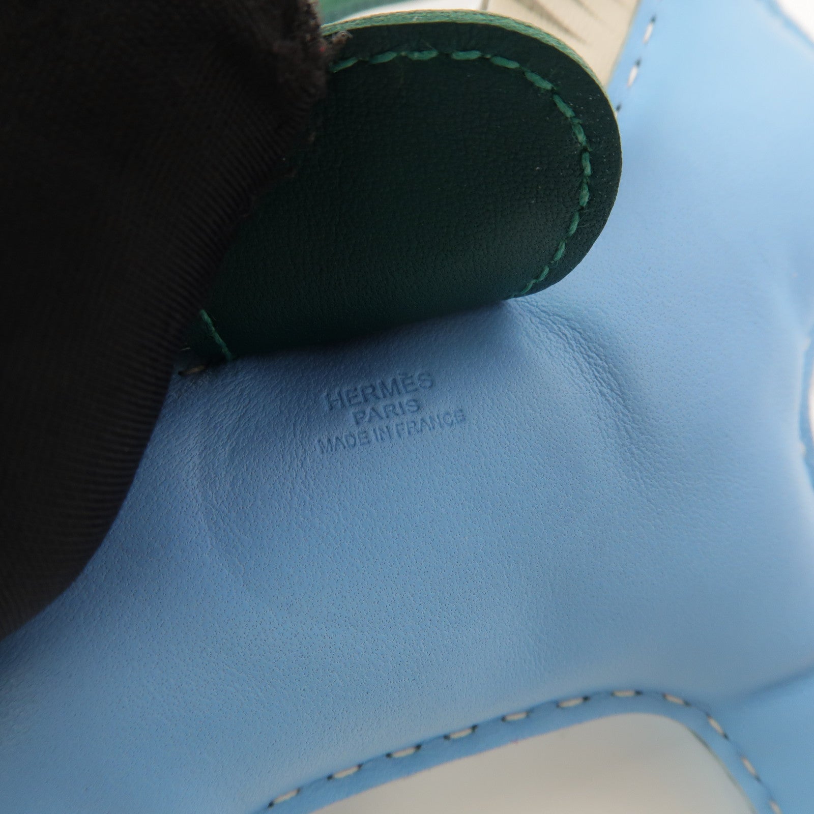 HERMES Milo皮革Rodeo MM掛飾