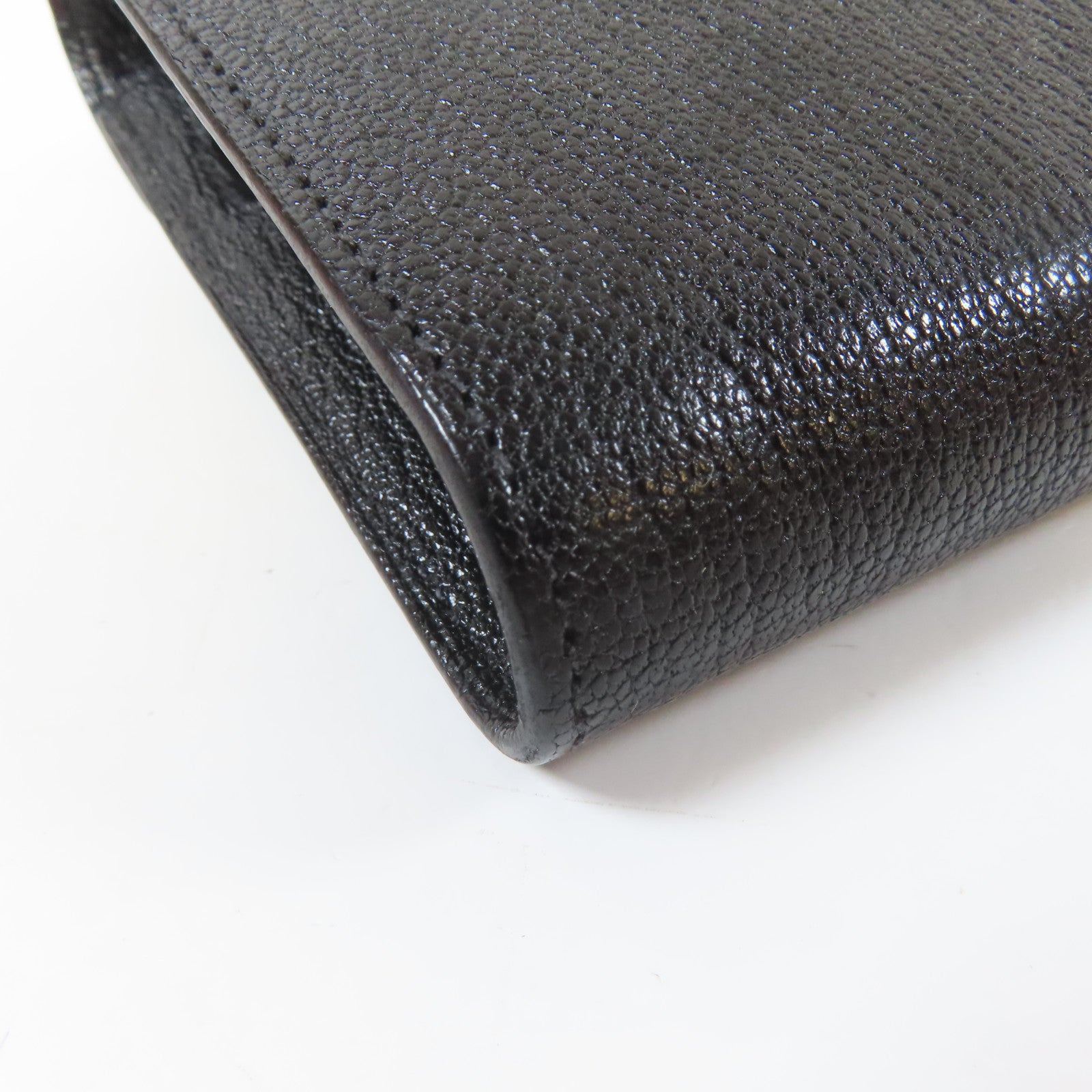 HERMES Chevre皮革Kelly To Go金扣肩背袋Noir黑色