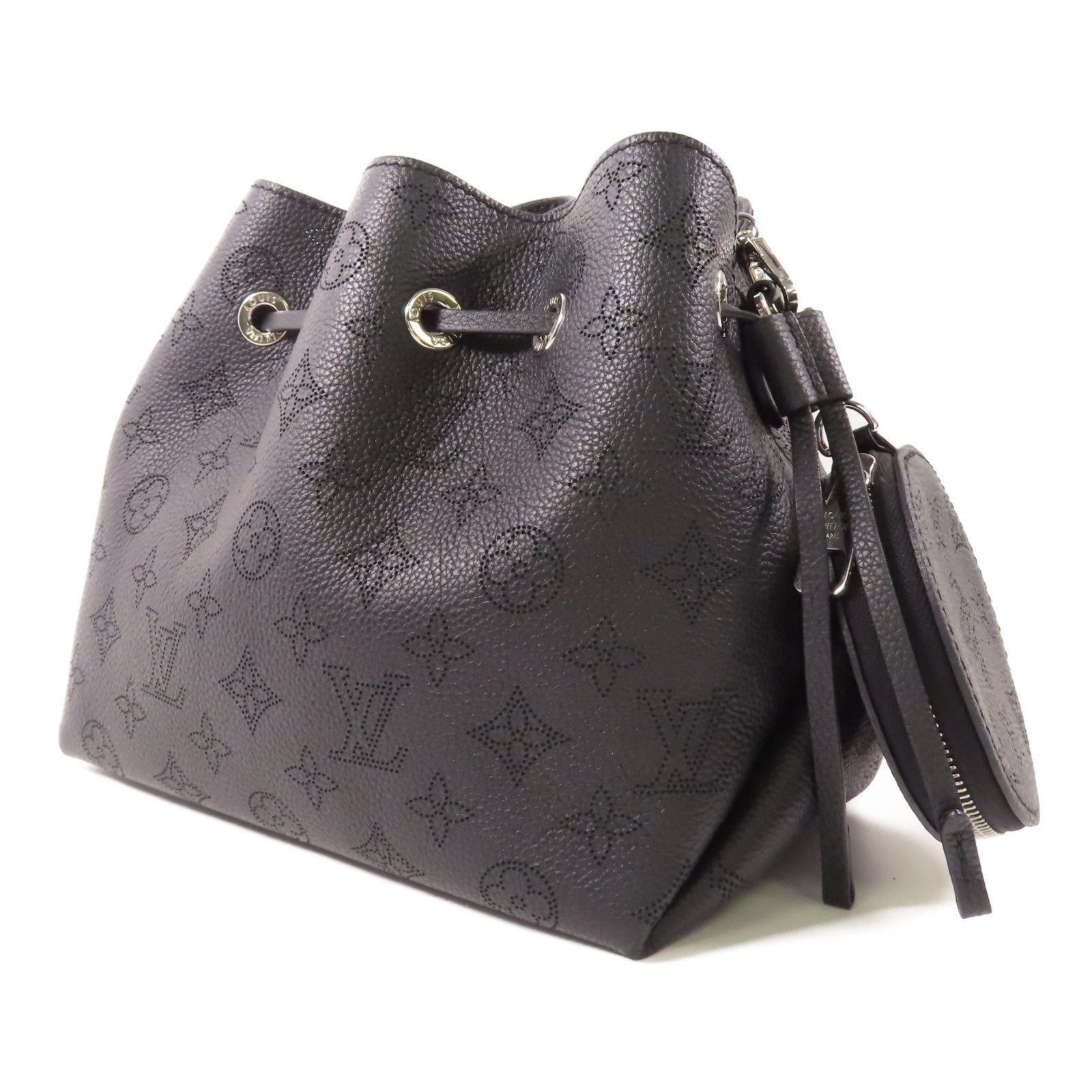 LOUIS VUITTON Mahina Bella銀扣手挽肩背兩用袋