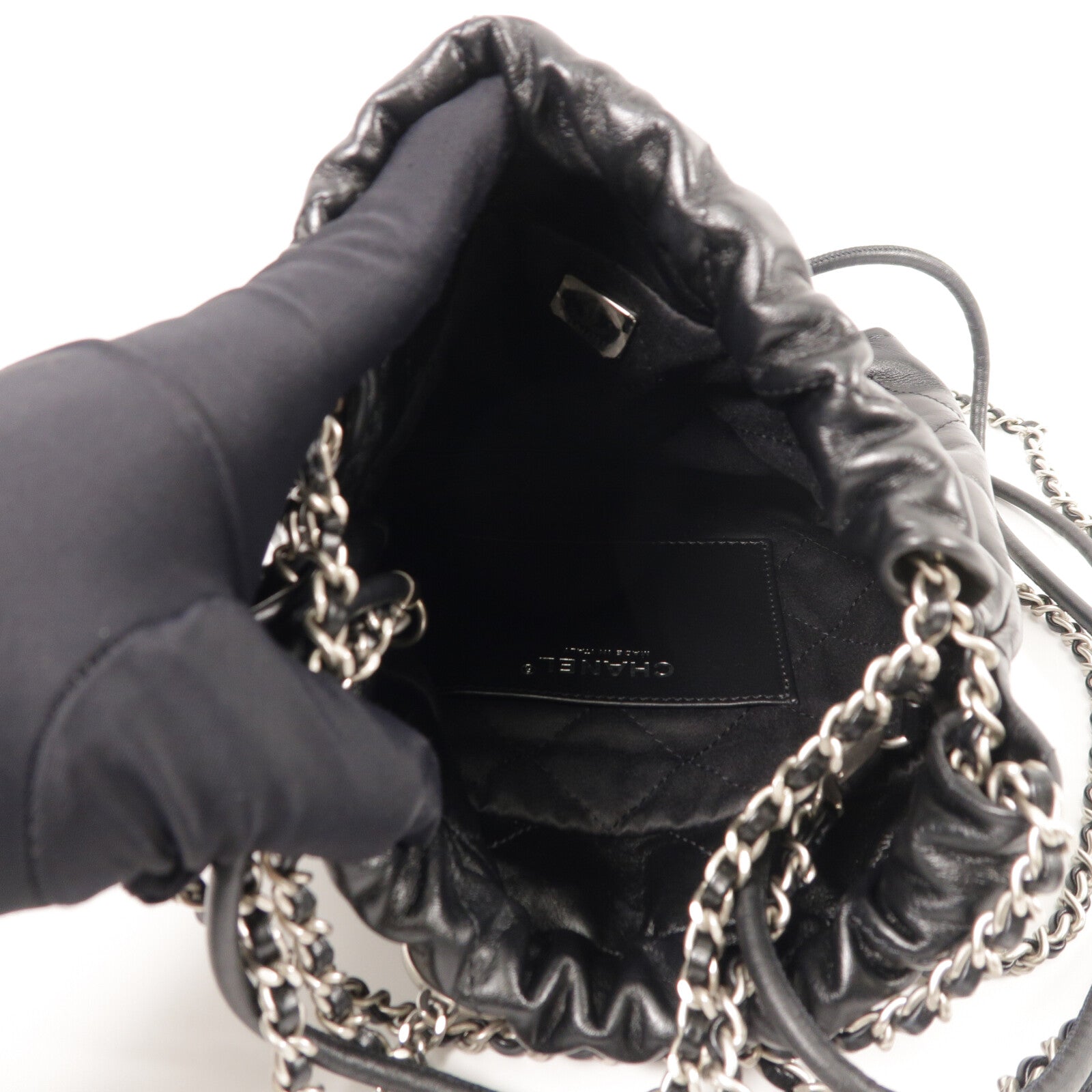 CHANEL Chanel 22 Mini鏈帶手挽肩背兩用袋