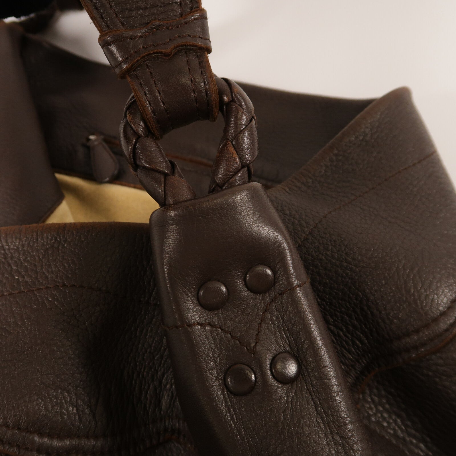 BOTTEGA VENETA 牛皮皮革Intrecciato Hobo手挽袋