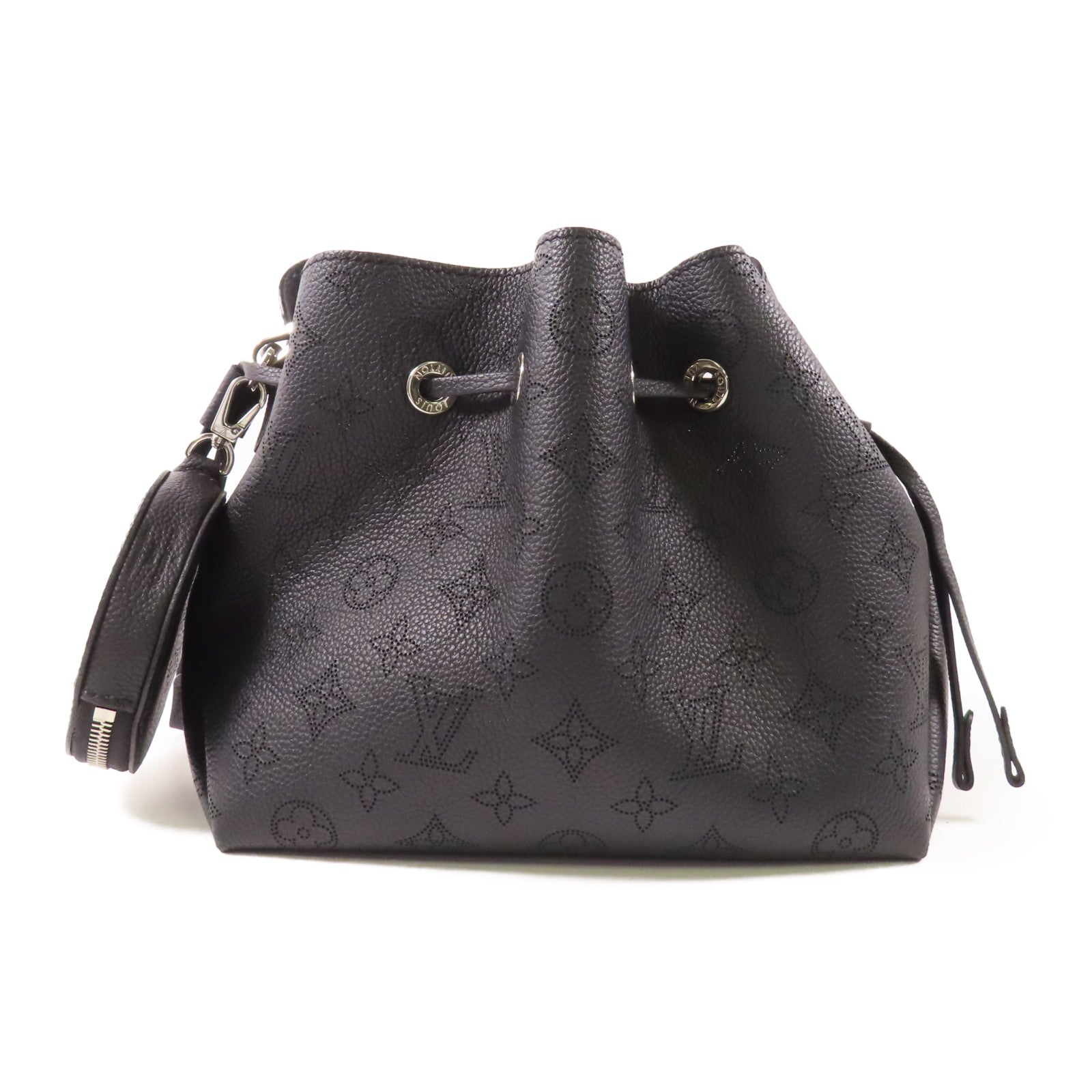 LOUIS VUITTON Mahina Bella銀扣手挽肩背兩用袋