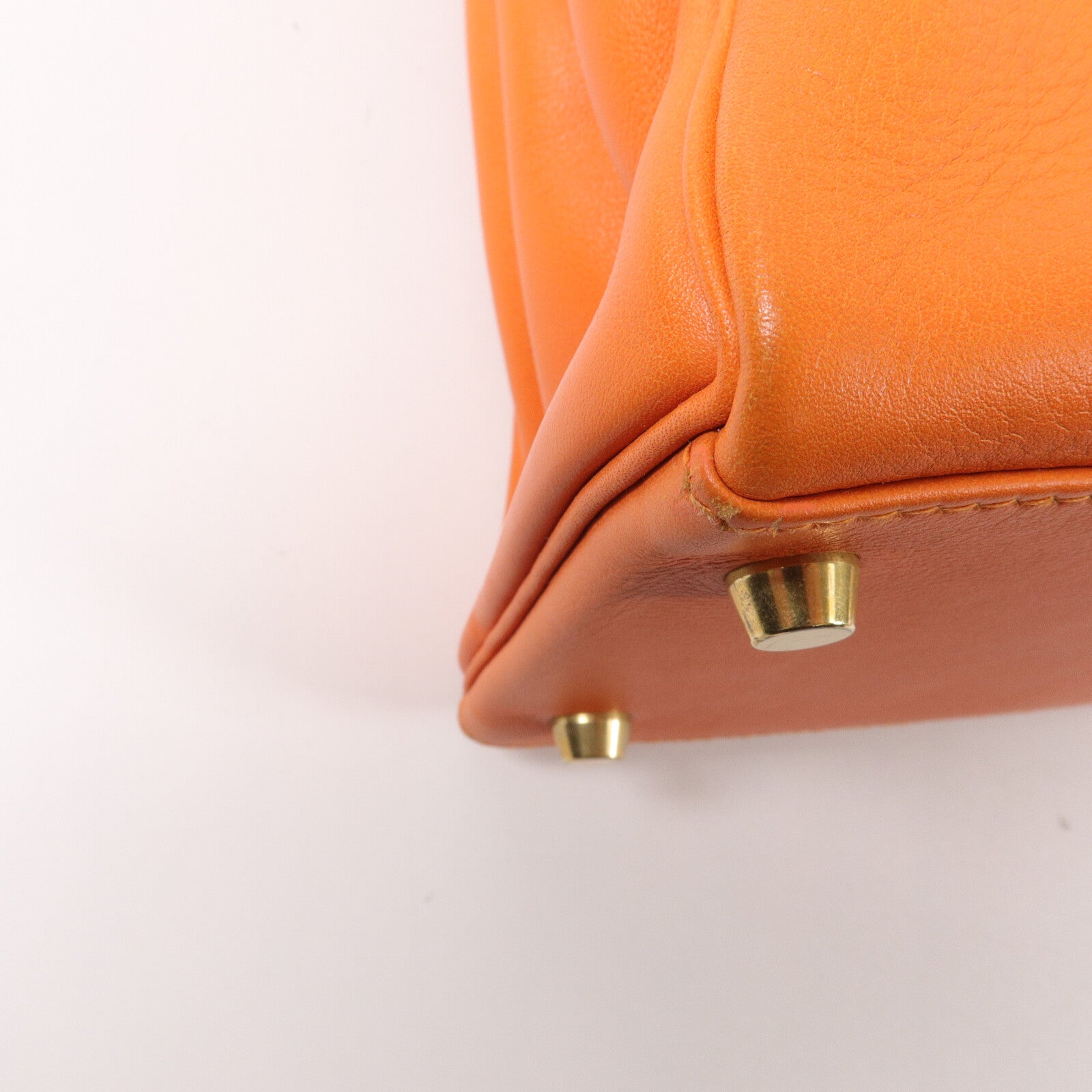 HERMES Swift皮革Kelly 28手挽肩背兩用袋Orange H