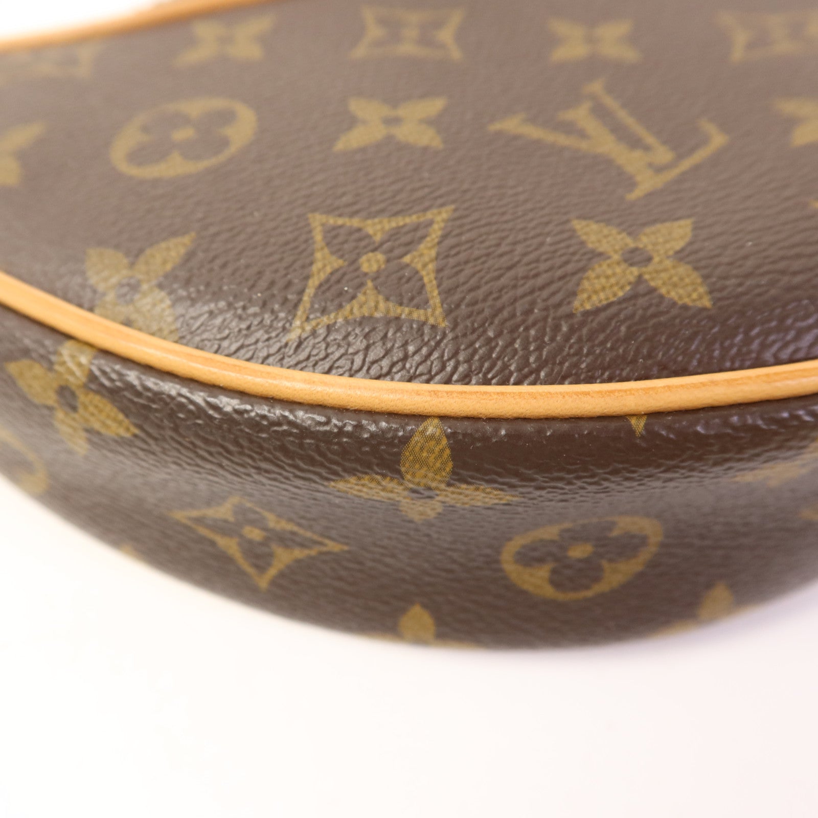 LOUIS VUITTON Monogram Loop金扣肩背袋棕色