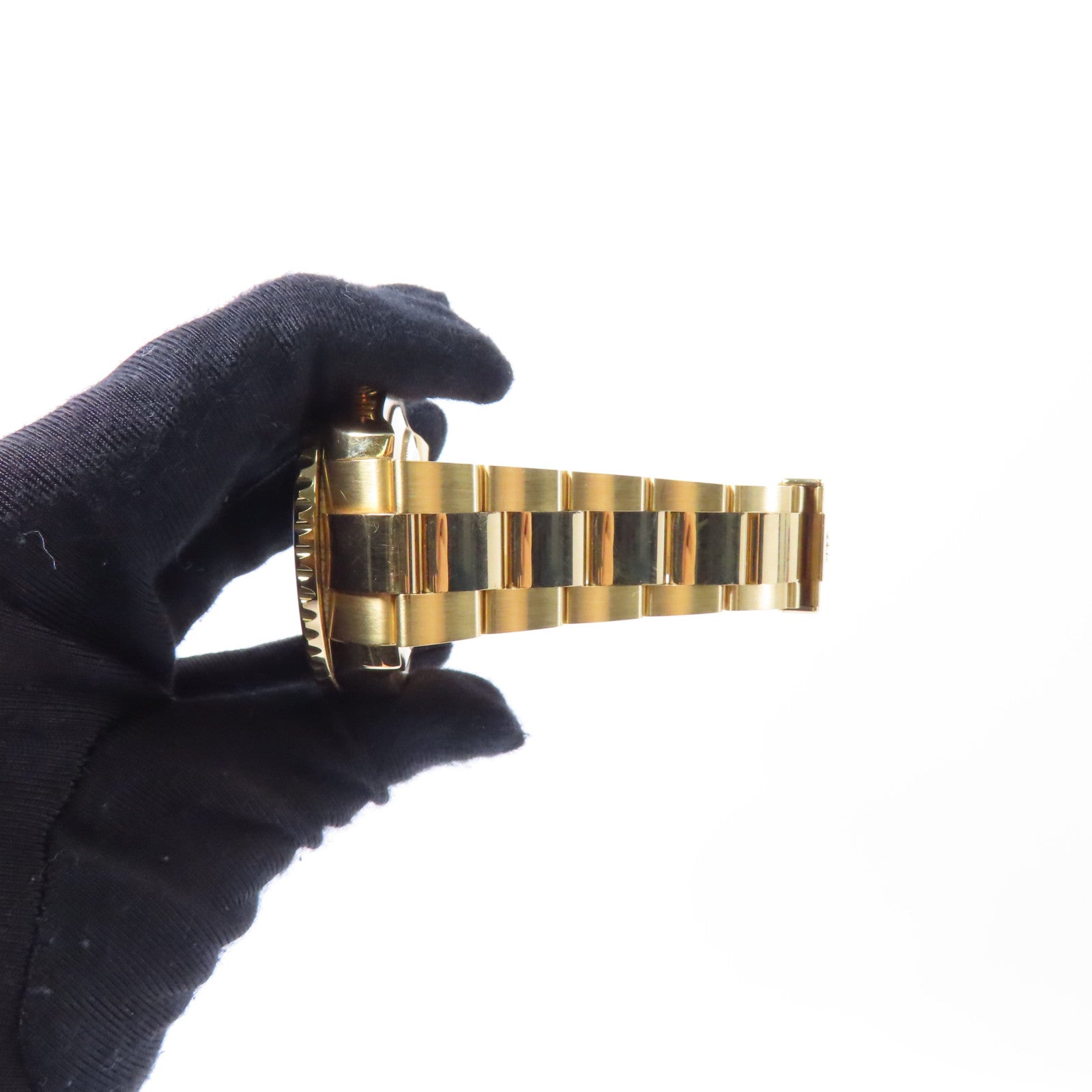 ROLEX Yacht Master II 18K黃金手錶自動機芯白色