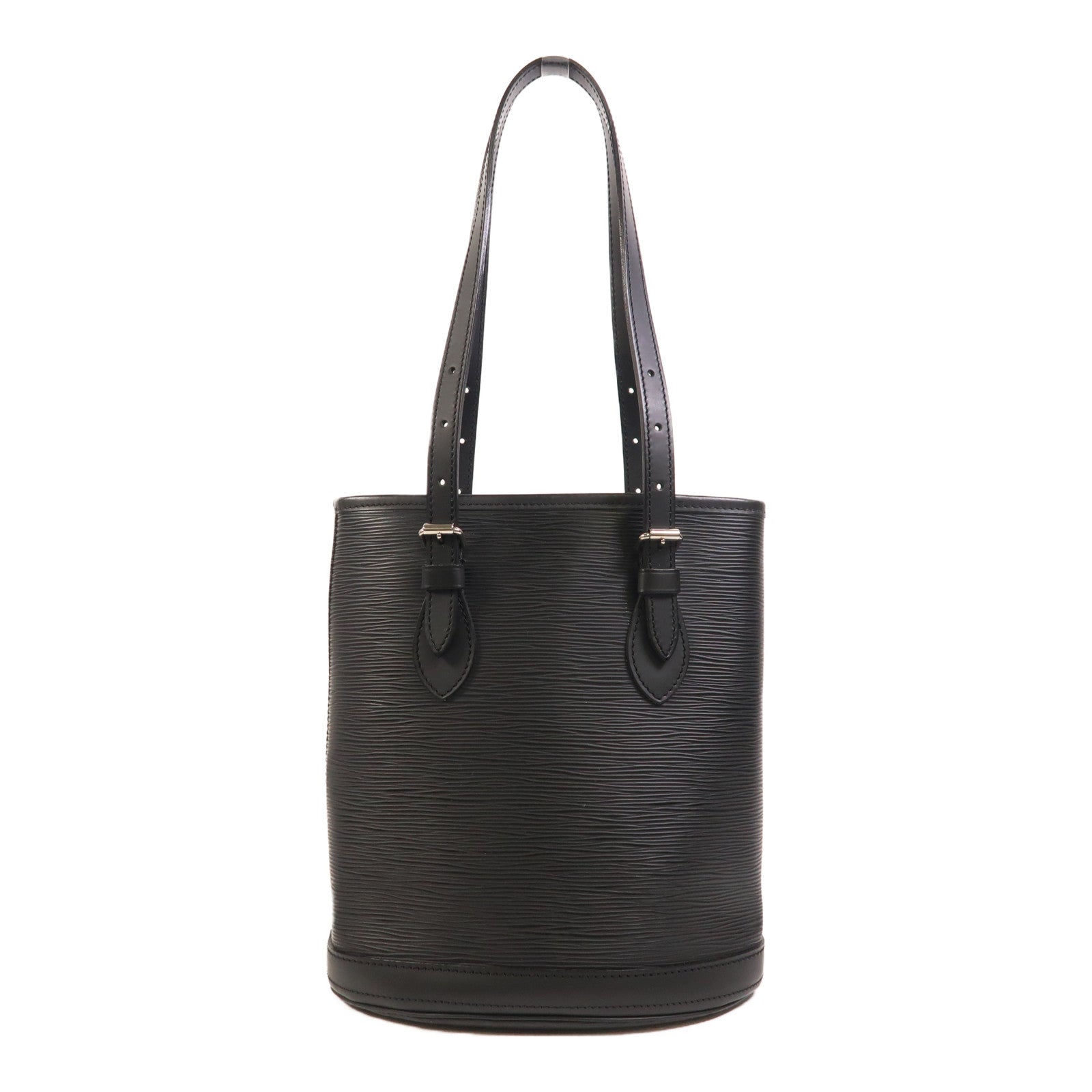 LOUIS VUITTON Epi Bucket PM銀扣肩背袋
