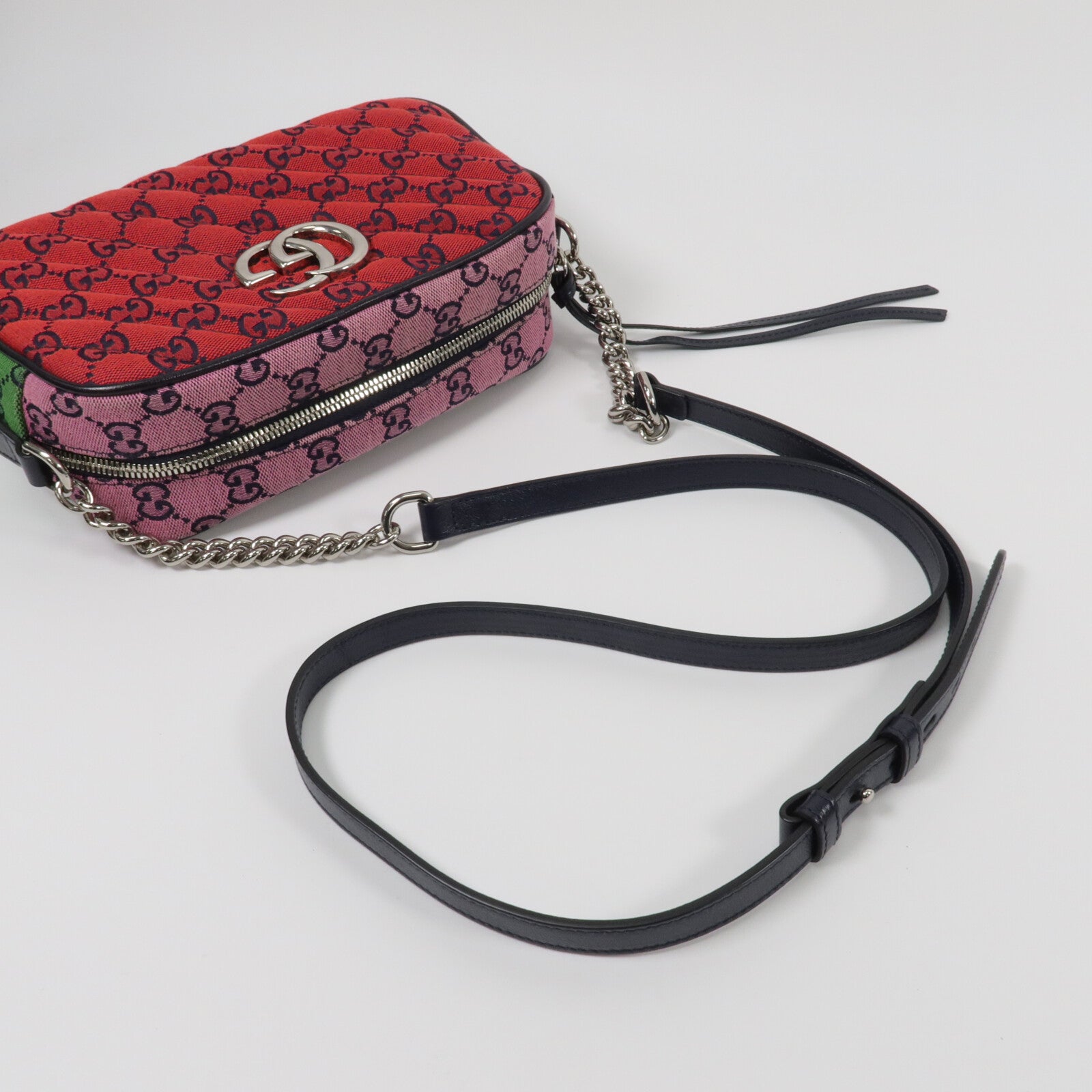 GUCCI 帆布GG Marmont肩背袋