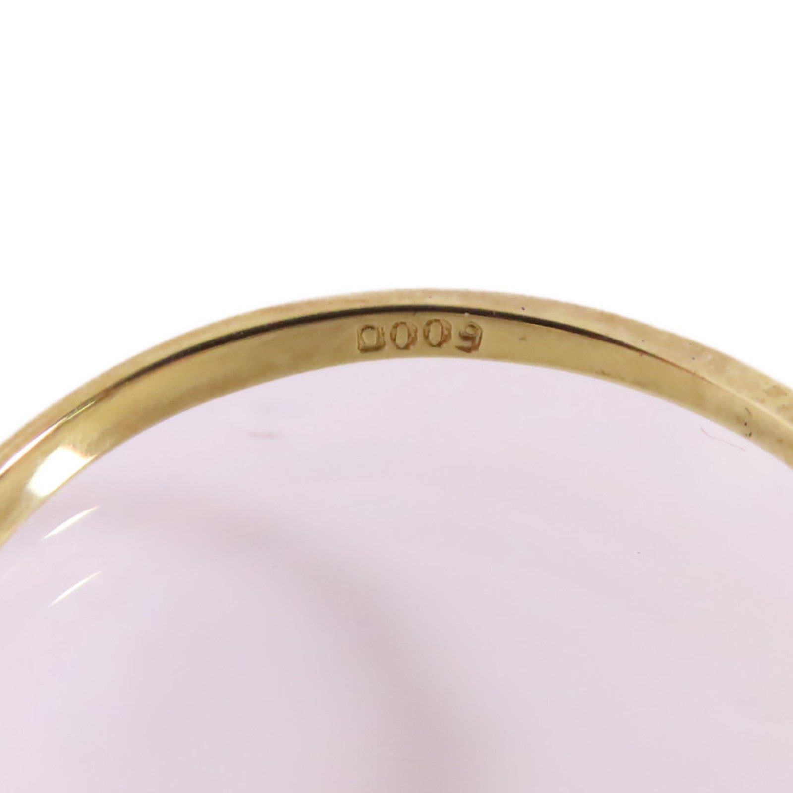 JEWELRY 18K黃金/鑽石Diamond Ring戒指US#6.5