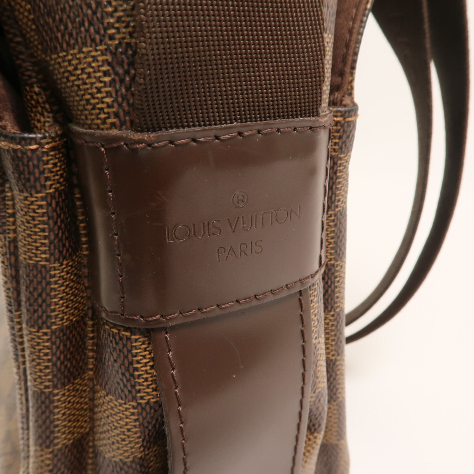 LOUIS VUITTON 【激減優惠】Damier Naviglio金扣肩背袋