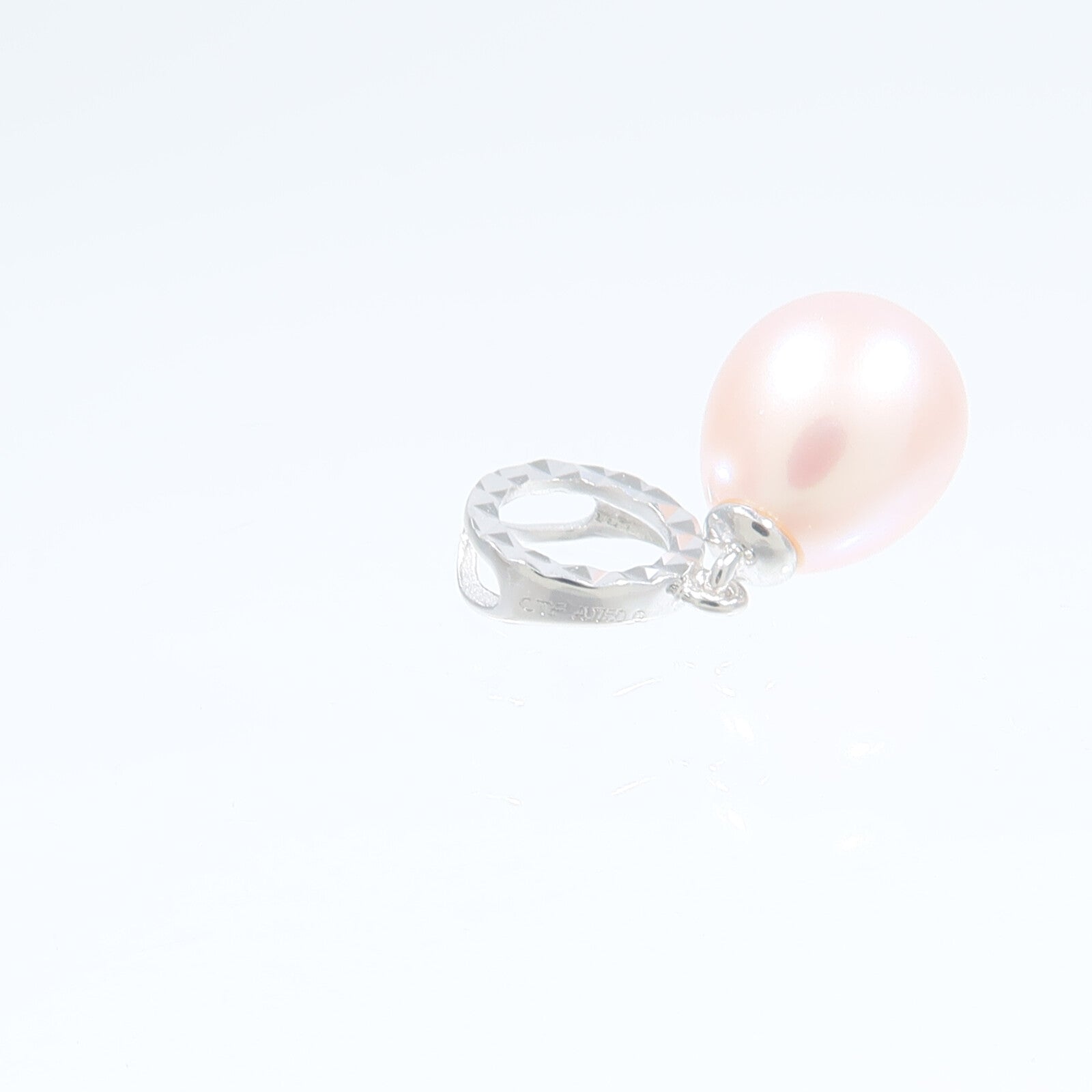 JEWELRY 18K白金Pearl Pendant珍珠吊墜