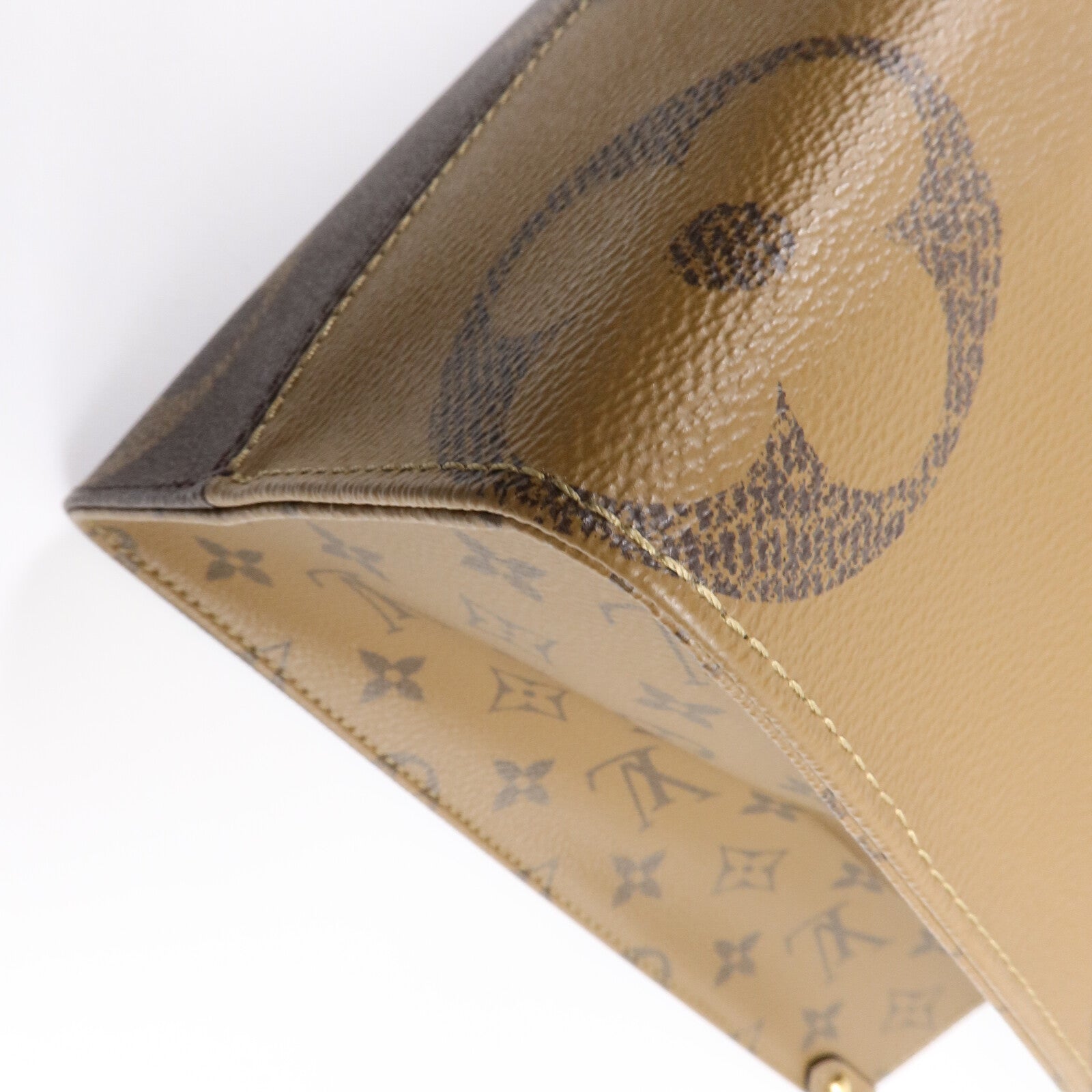LOUIS VUITTON Monogram Giant On The Go MM手挽肩背兩用袋
