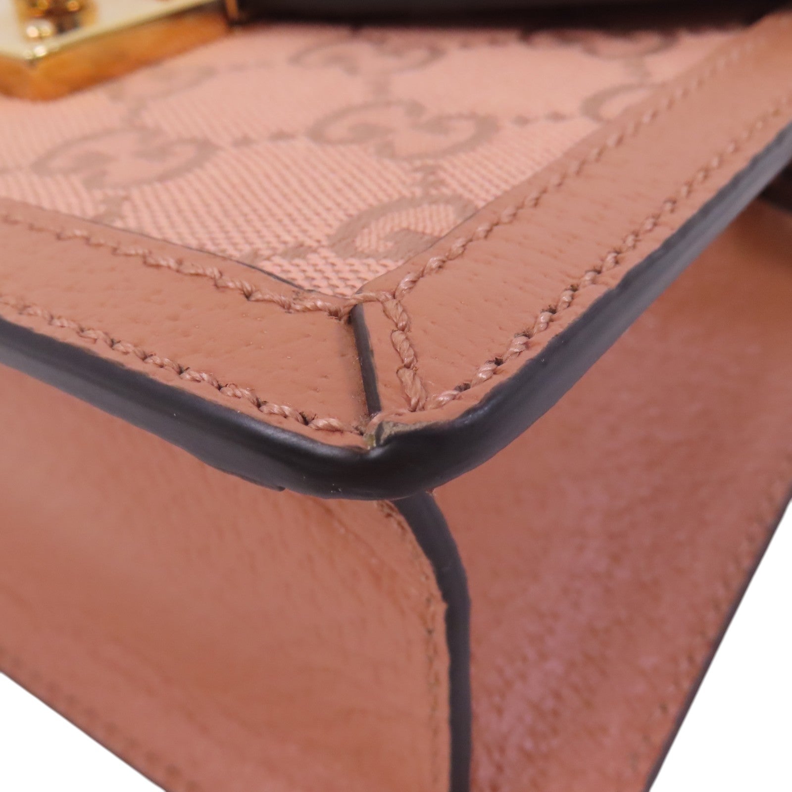 GUCCI GG帆布Ophida GG Supreme Bag金扣鏈帶肩背袋