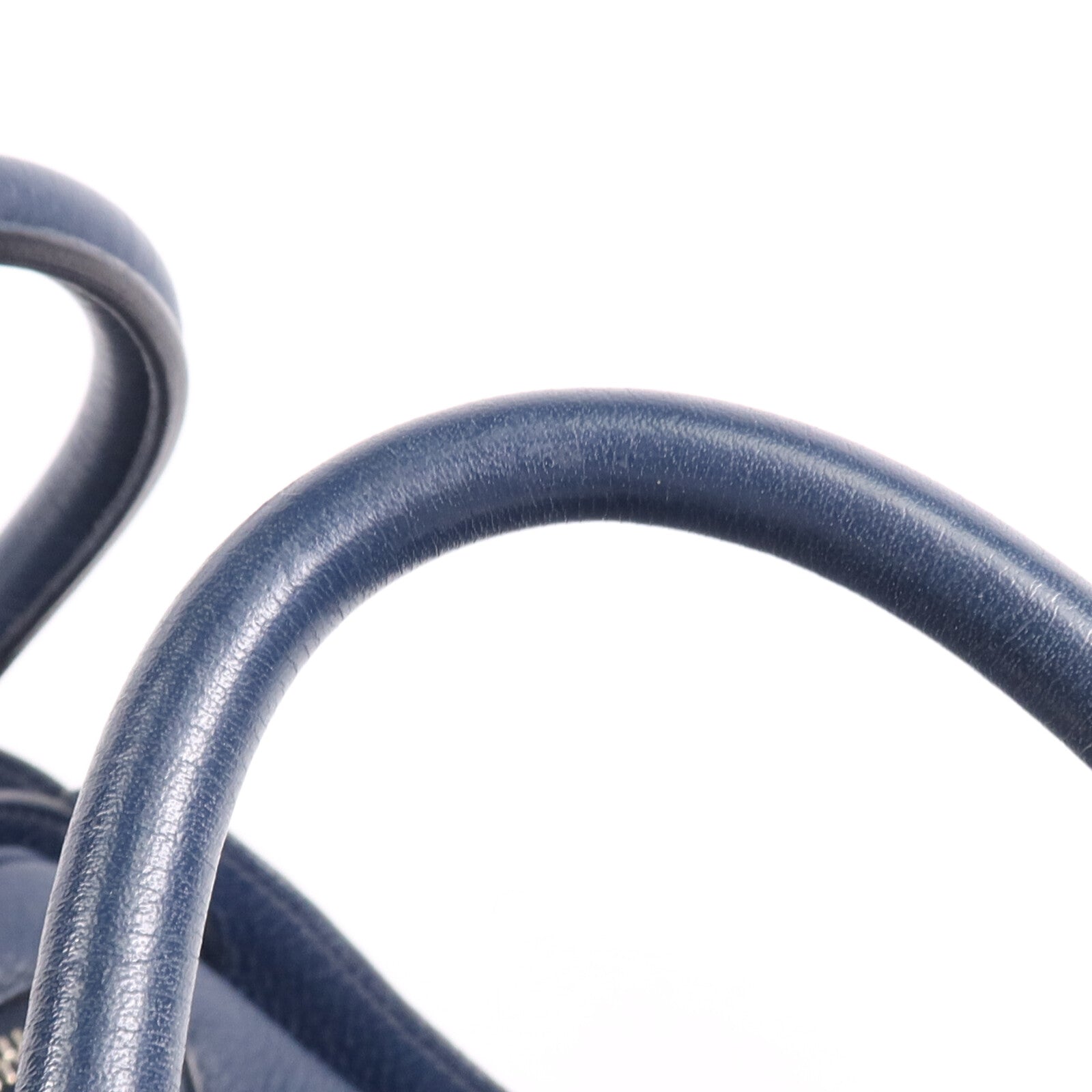 HERMES Clemence皮革Lindy 34銀扣手挽肩背兩用袋Navy