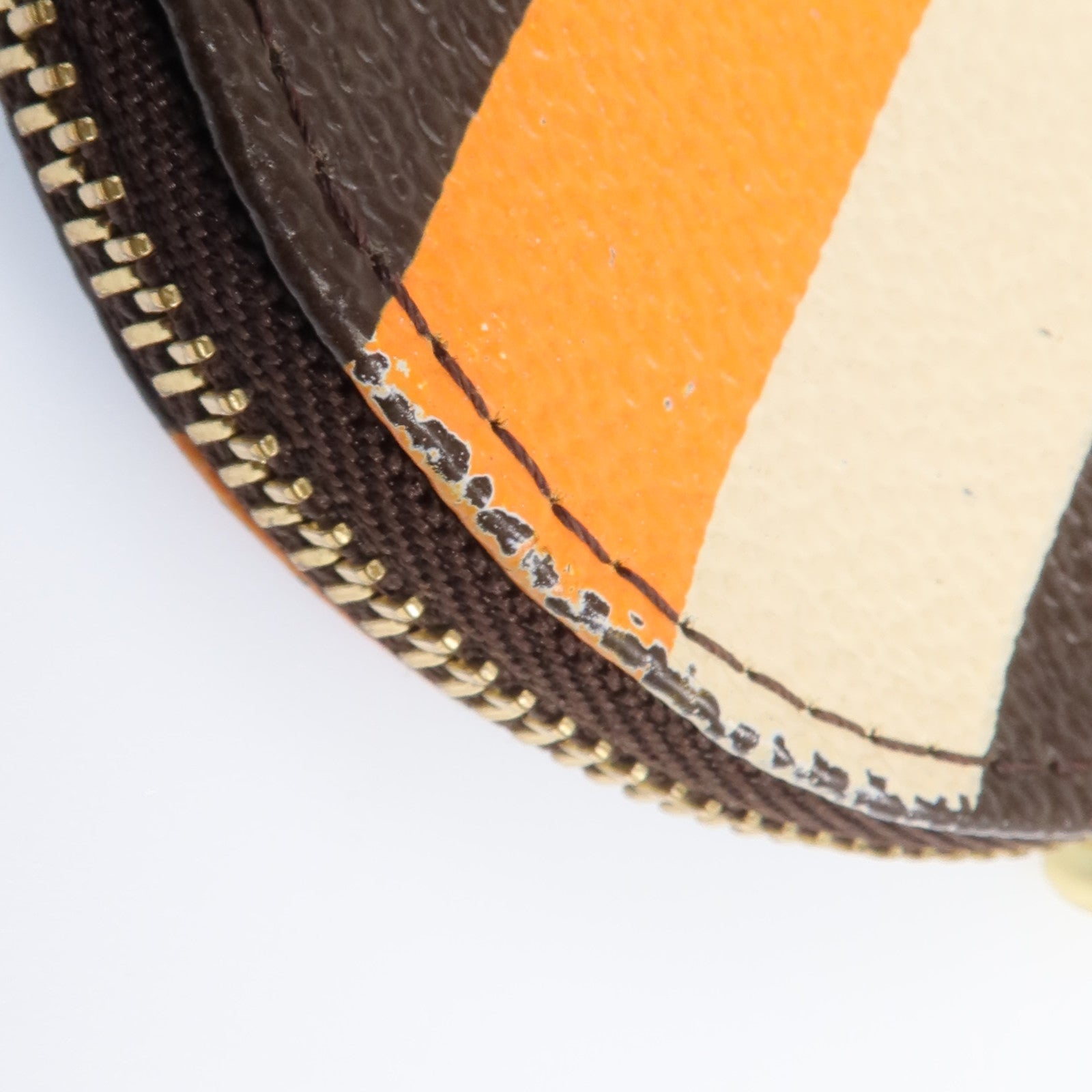 LOUIS VUITTON Monogram Groom Coin Case金扣零錢包