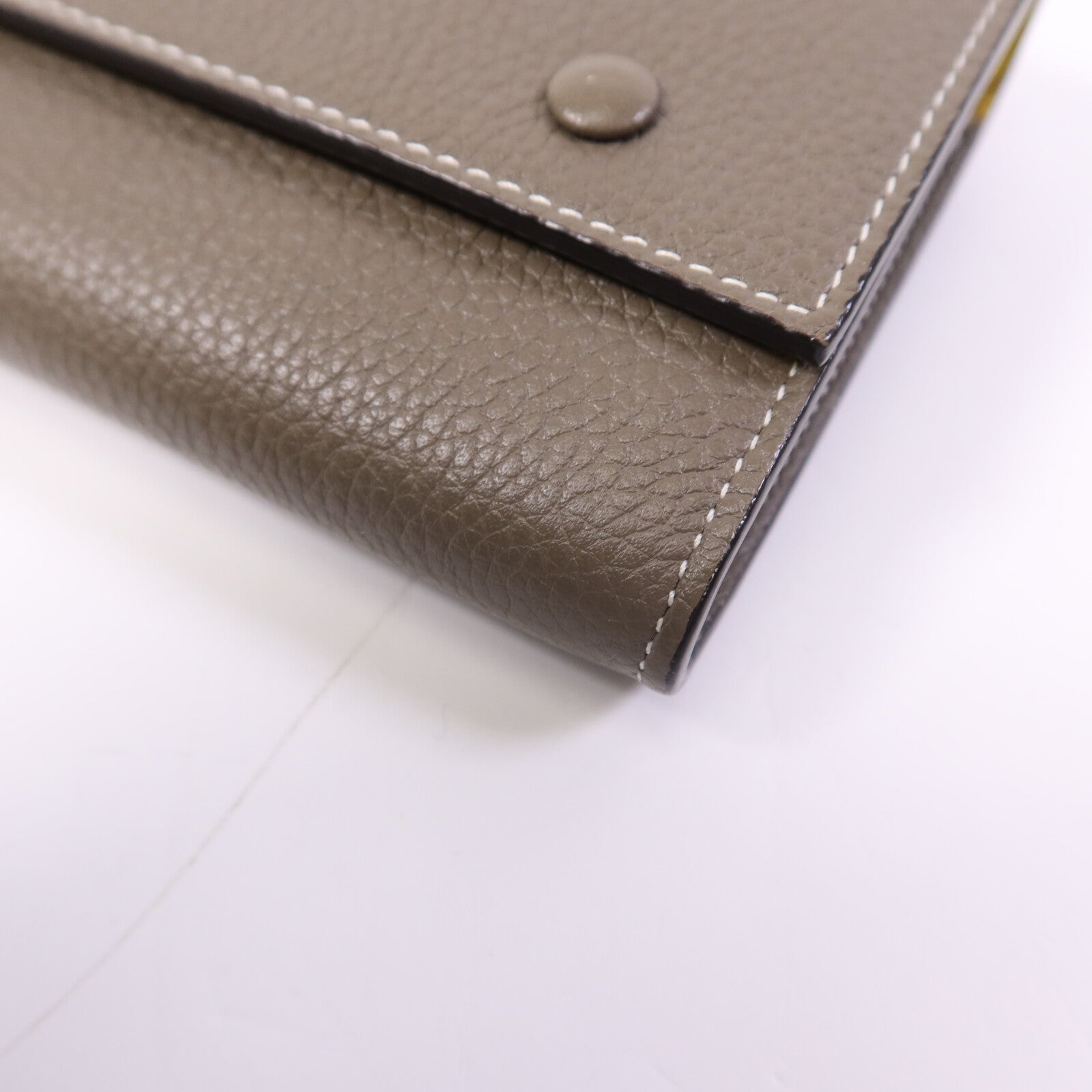 CELINE 【激減優惠】牛皮皮革Long Wallet銀扣長錢包