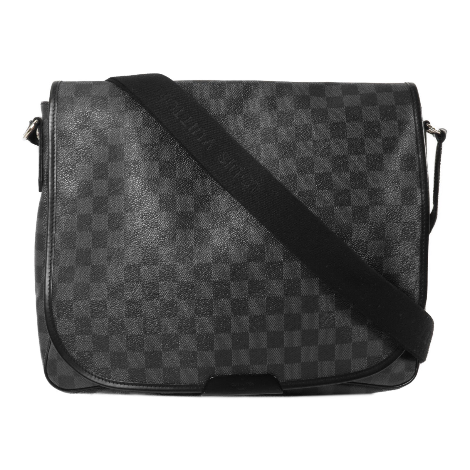 LOUIS VUITTON Damier Graphite Daniel GM肩背袋