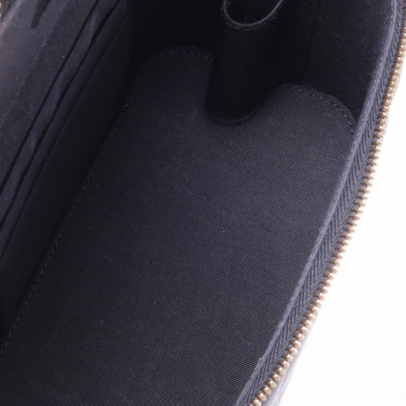 CHANEL 羊皮皮革Vanity Case金扣鏈帶手挽肩背兩用袋