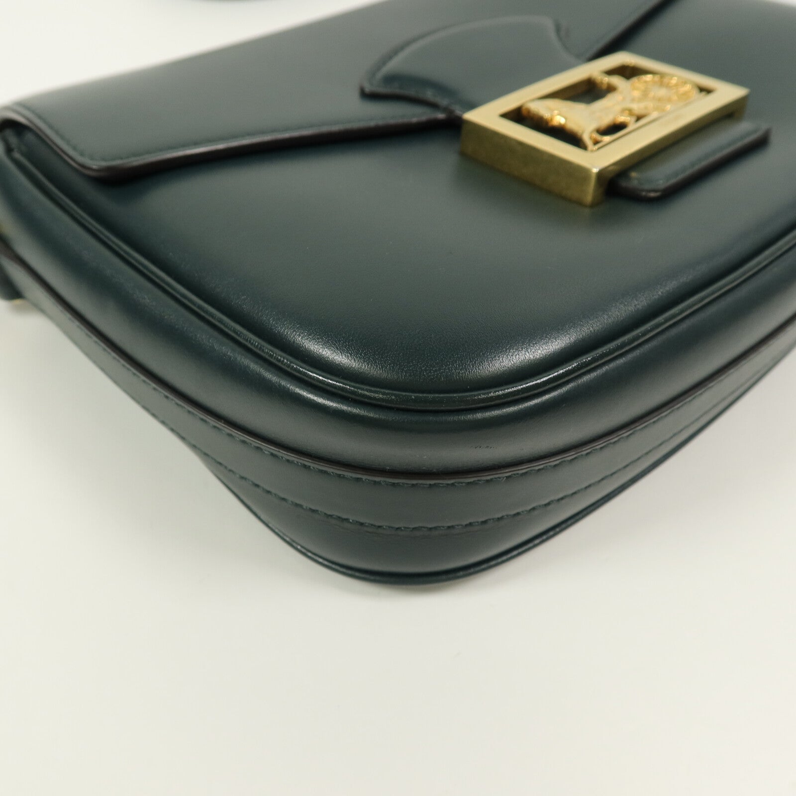 CELINE 牛皮皮革Horse Box Bag肩背袋