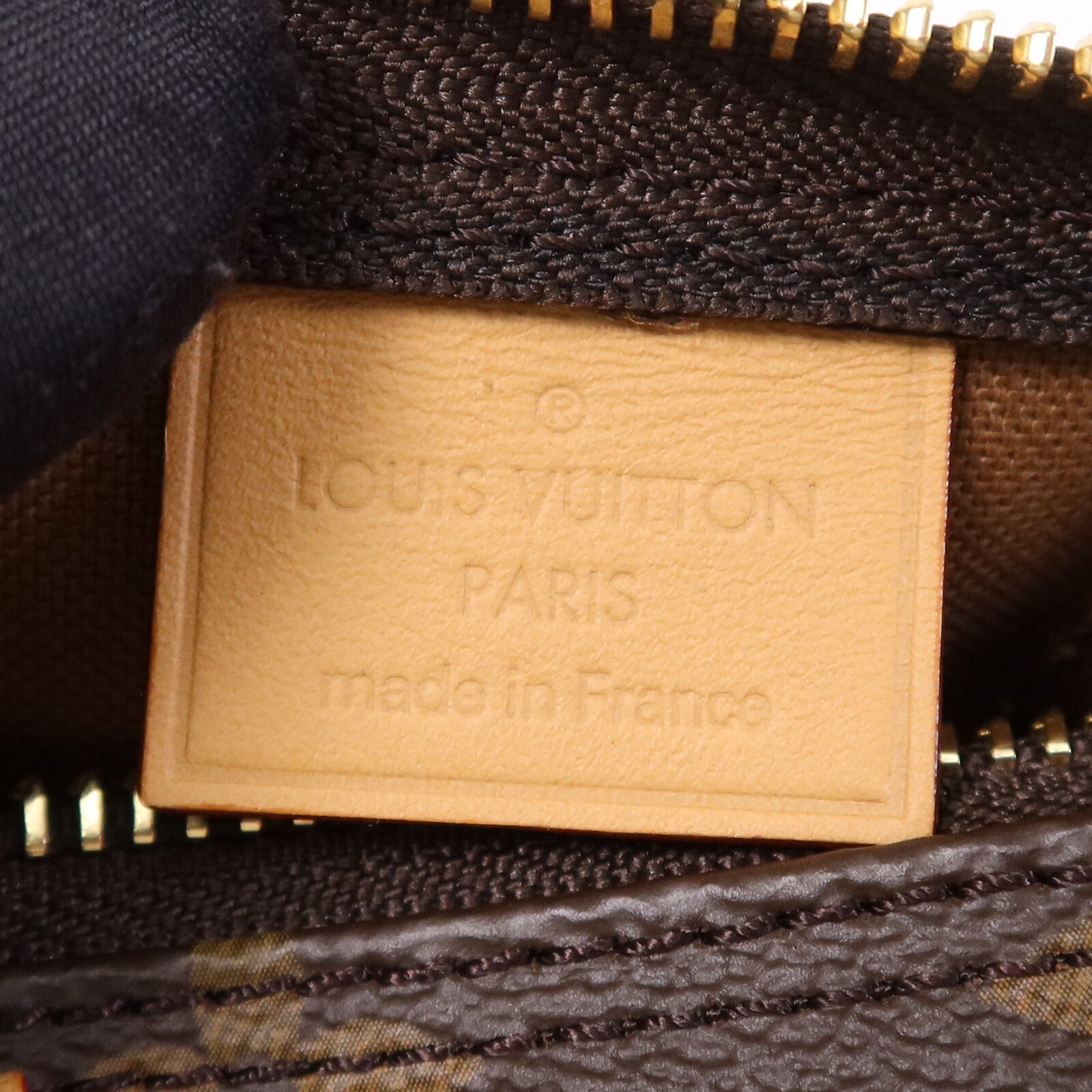 LOUIS VUITTON Monogram Nano Speedy金扣手挽肩背兩用袋