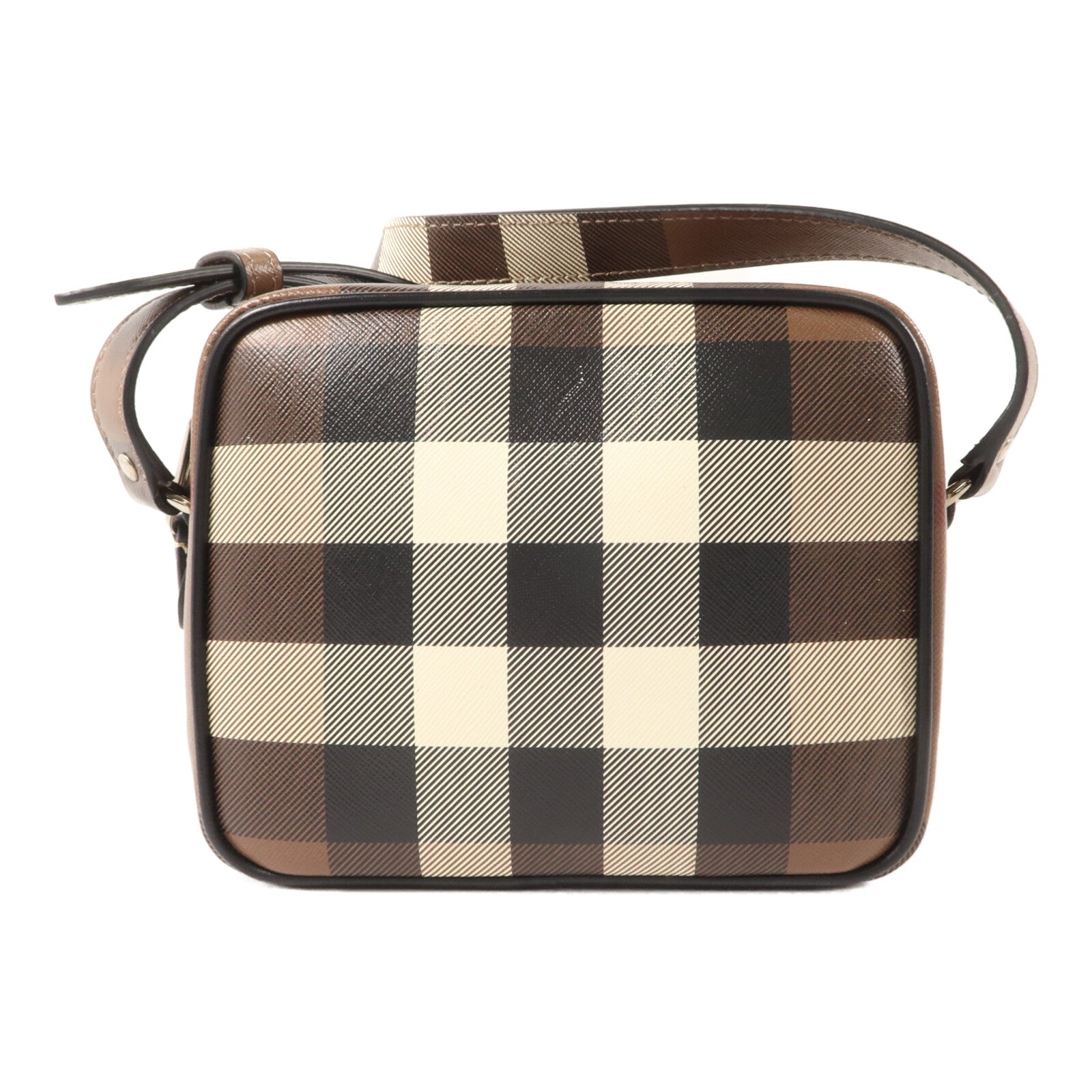 BURBERRY 塗層帆布Shoulder Bag肩背袋
