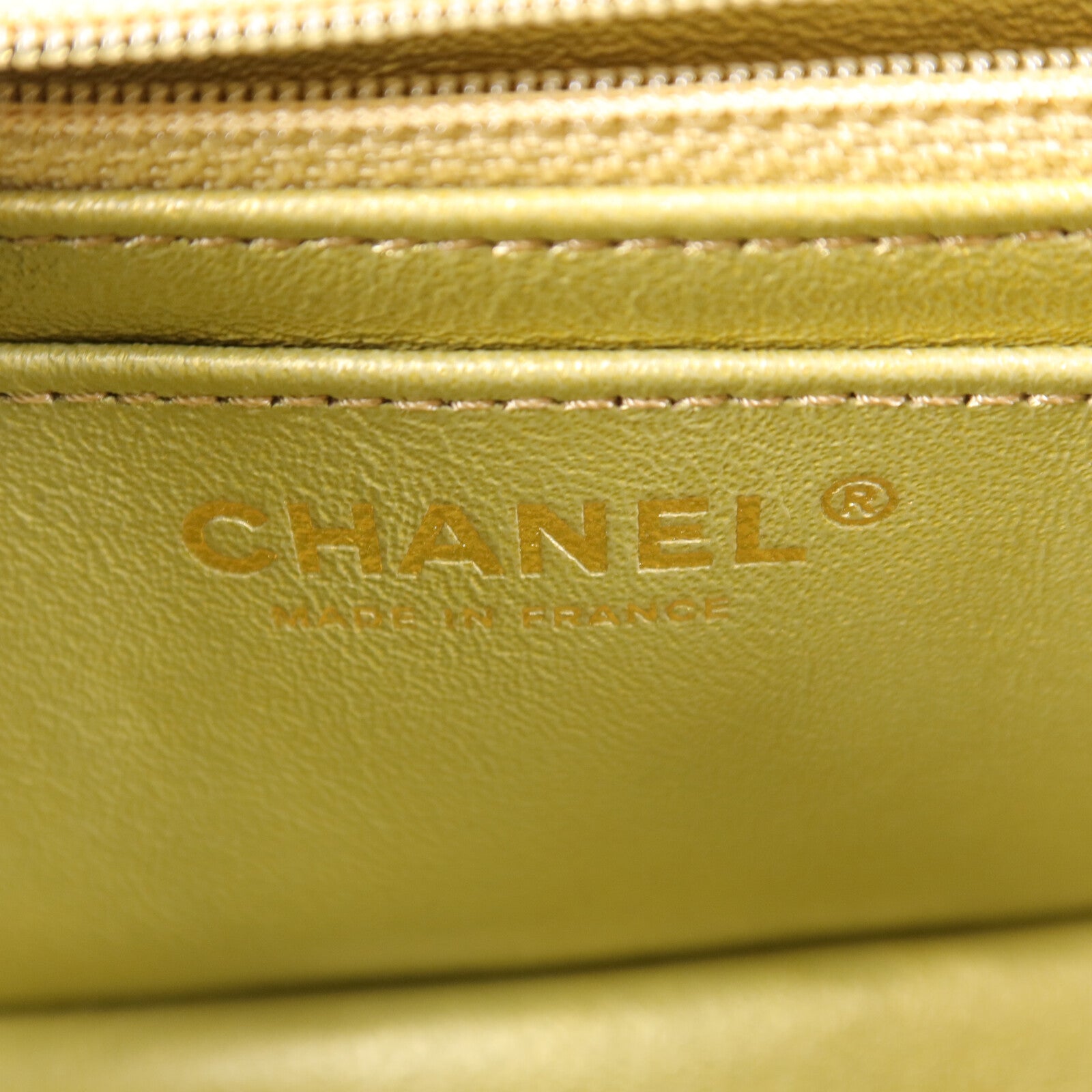 CHANEL 牛皮皮革2.55 Mini鏈帶肩背袋