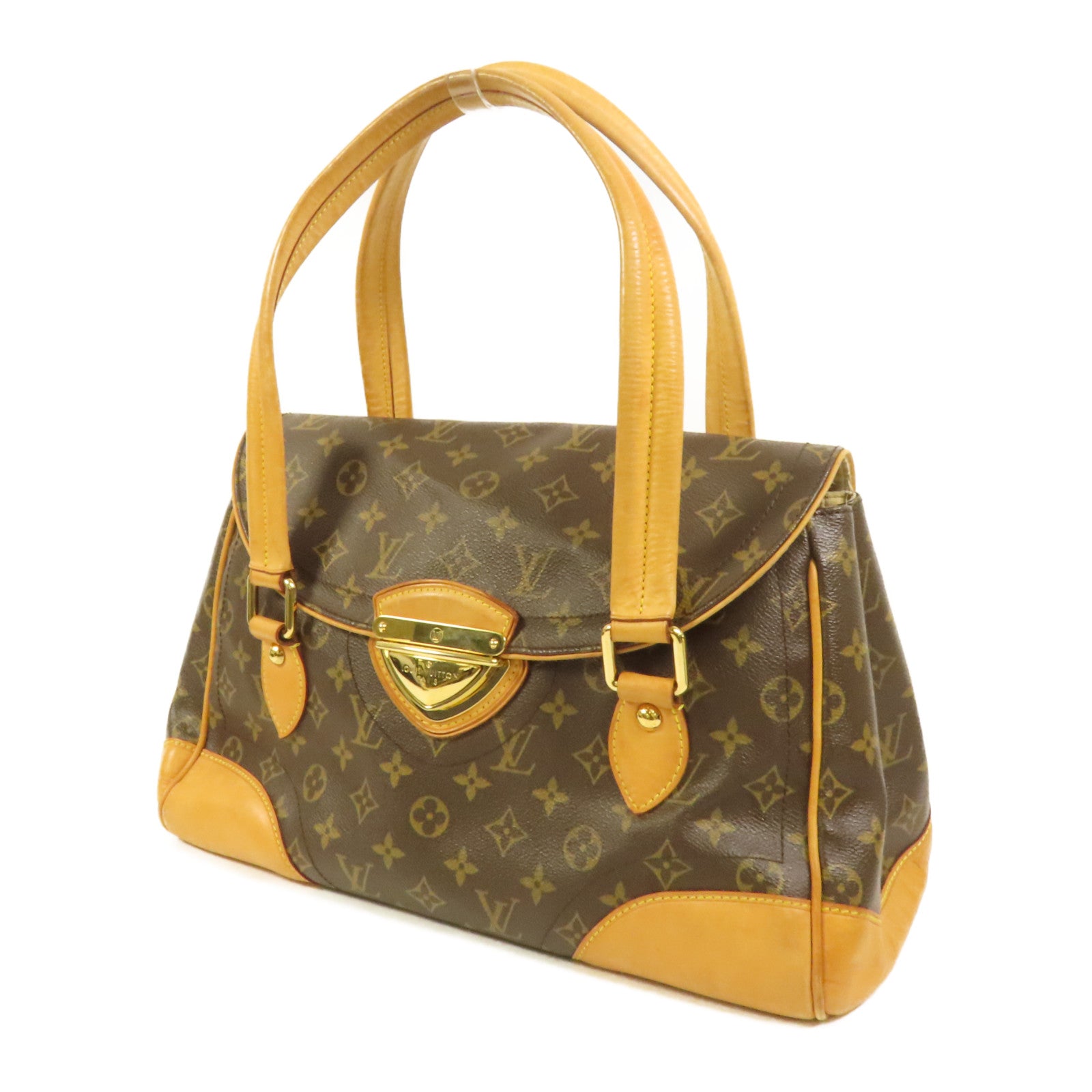 LOUIS VUITTON 【激減優惠】Monogram Beverly GM金扣肩背袋