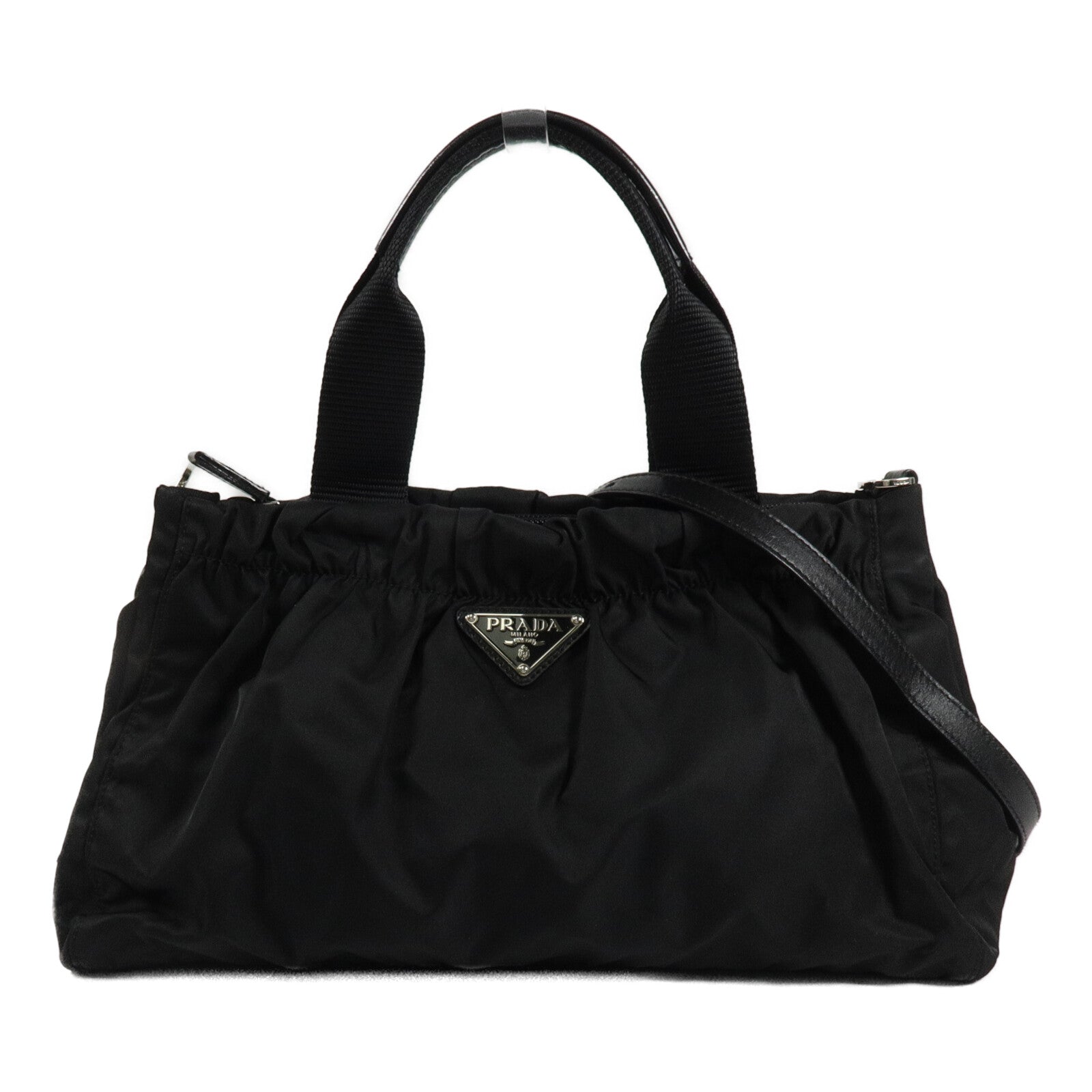PRADA 尼龍Tessuto Gaufre 2 Way手挽肩背兩用袋
