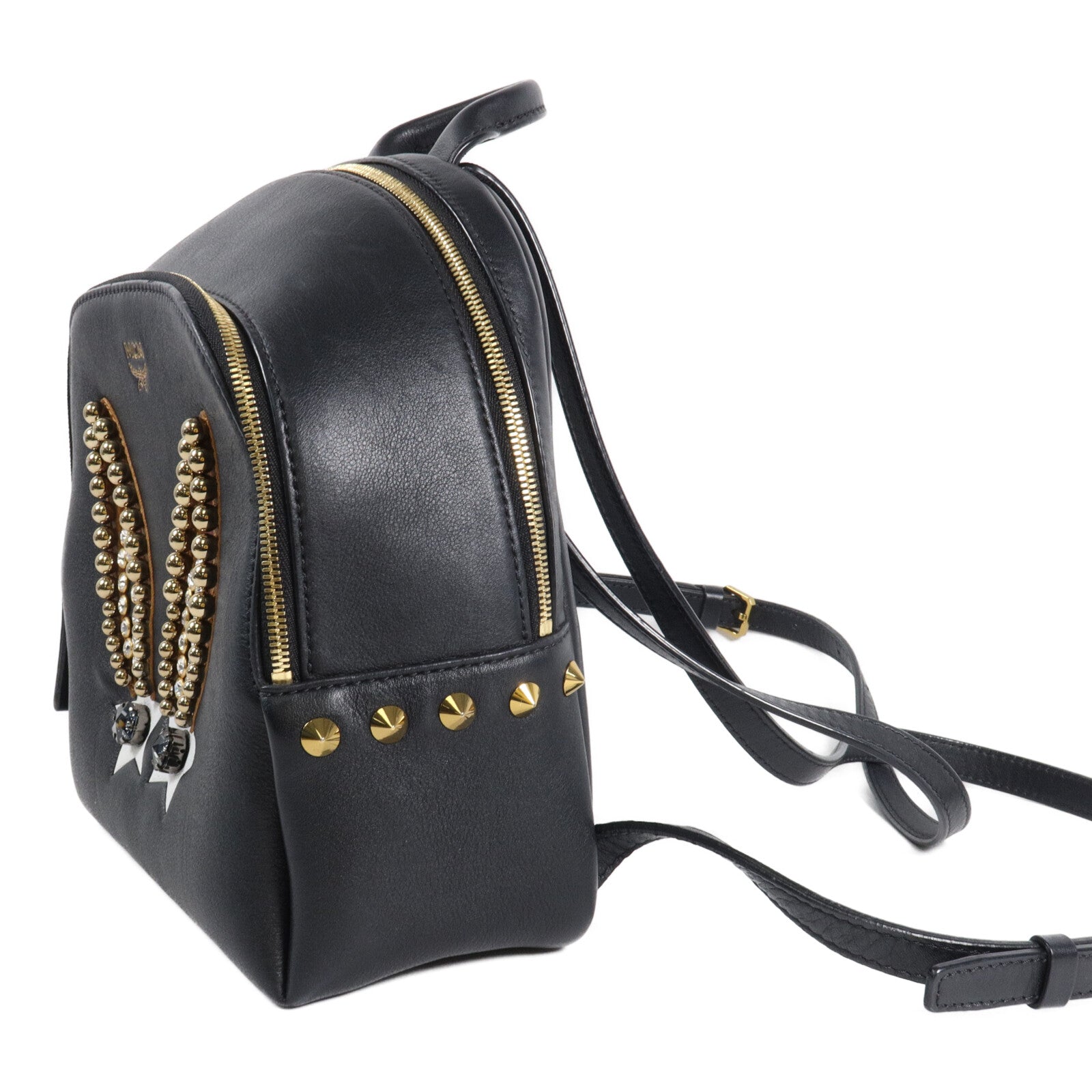 MCM 牛皮皮革Backpack背包