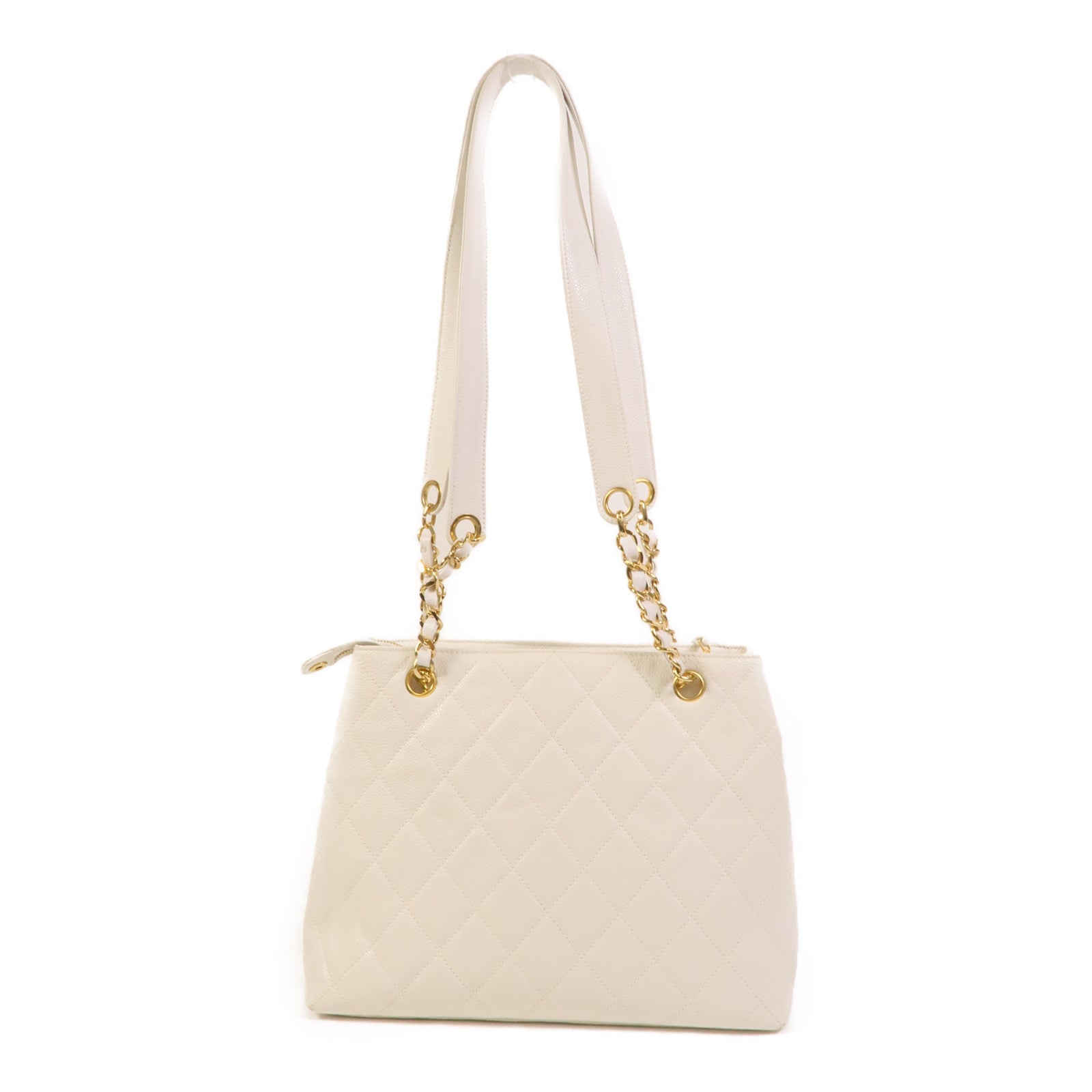 CHANEL 牛皮皮革Chain Shoulder鏈帶肩背袋