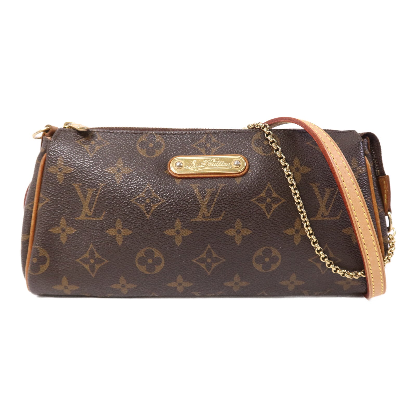 LOUIS VUITTON Monogram Eva金扣手挽肩背兩用袋