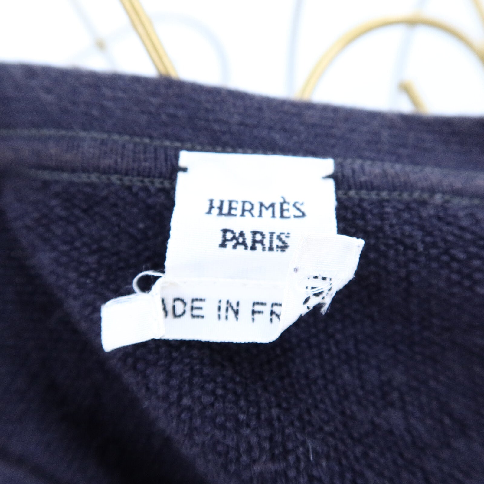 HERMES Silk/Cotton Tops針織