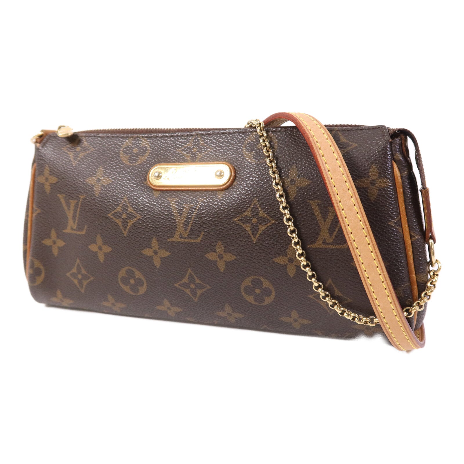 LOUIS VUITTON Monogram Eva金扣手挽肩背兩用袋