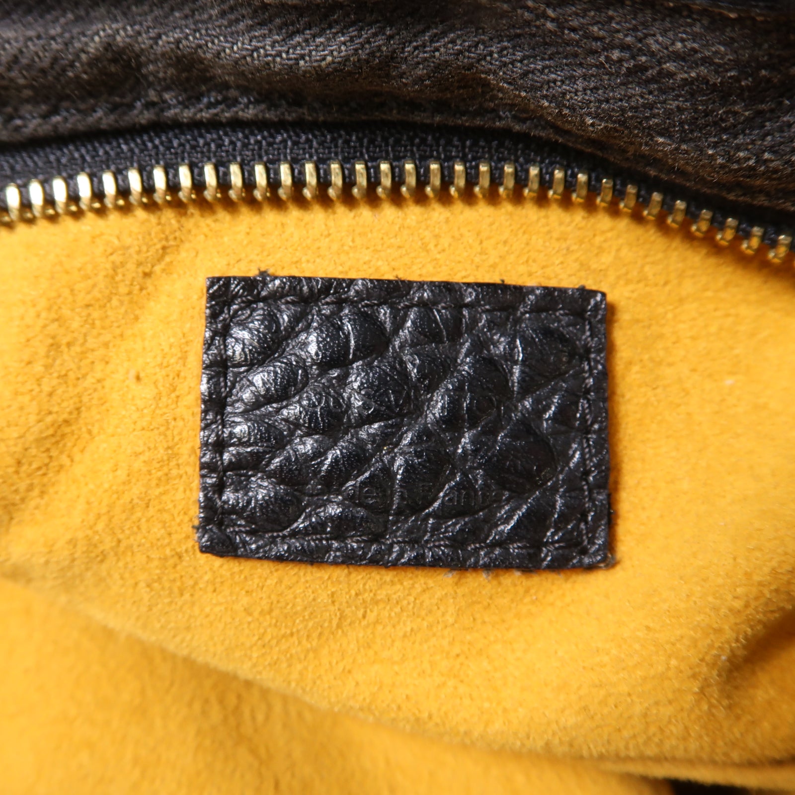 LOUIS VUITTON Monogram Denim Neo Cabby MM金扣肩背袋黑色