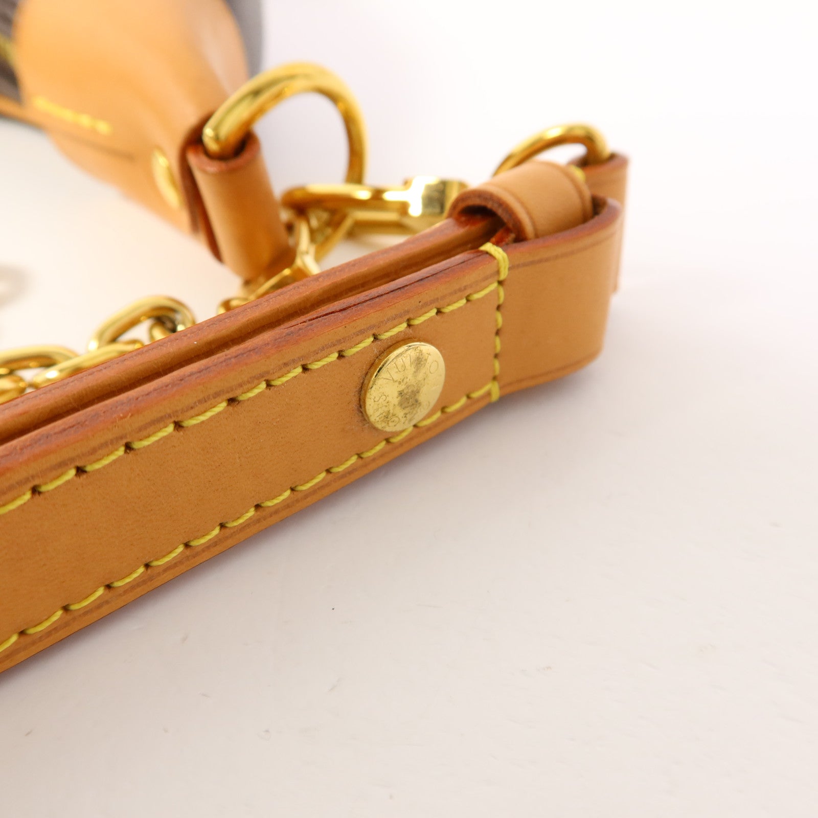 LOUIS VUITTON Monogram Loop金扣肩背袋棕色