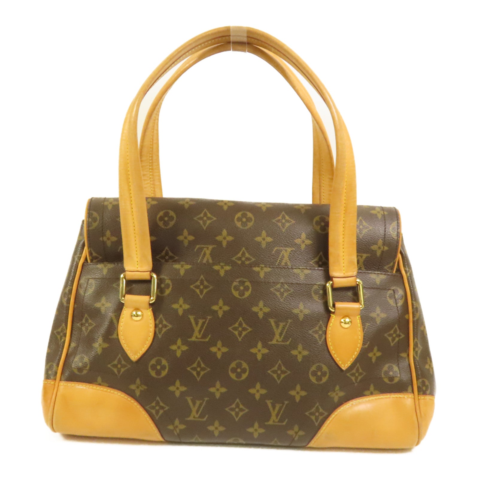 LOUIS VUITTON 【激減優惠】Monogram Beverly GM金扣肩背袋