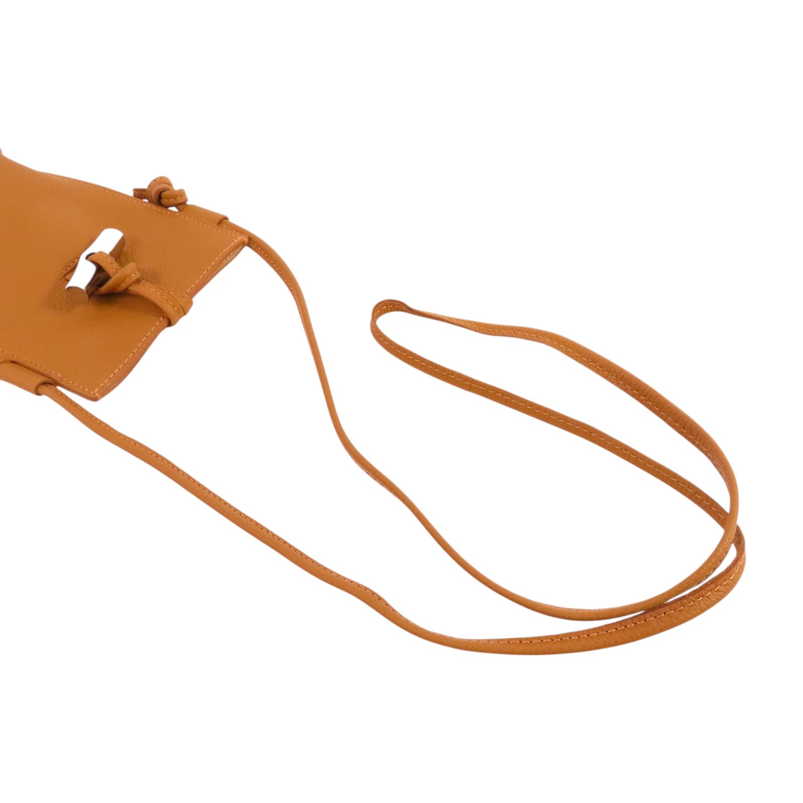 Longchamp SHW Le Roseau Phone Shoulder Bag 34180HFP404 Calfskin Leather